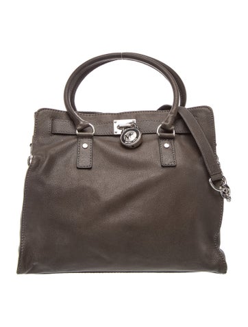 Leather Top Handle Bag