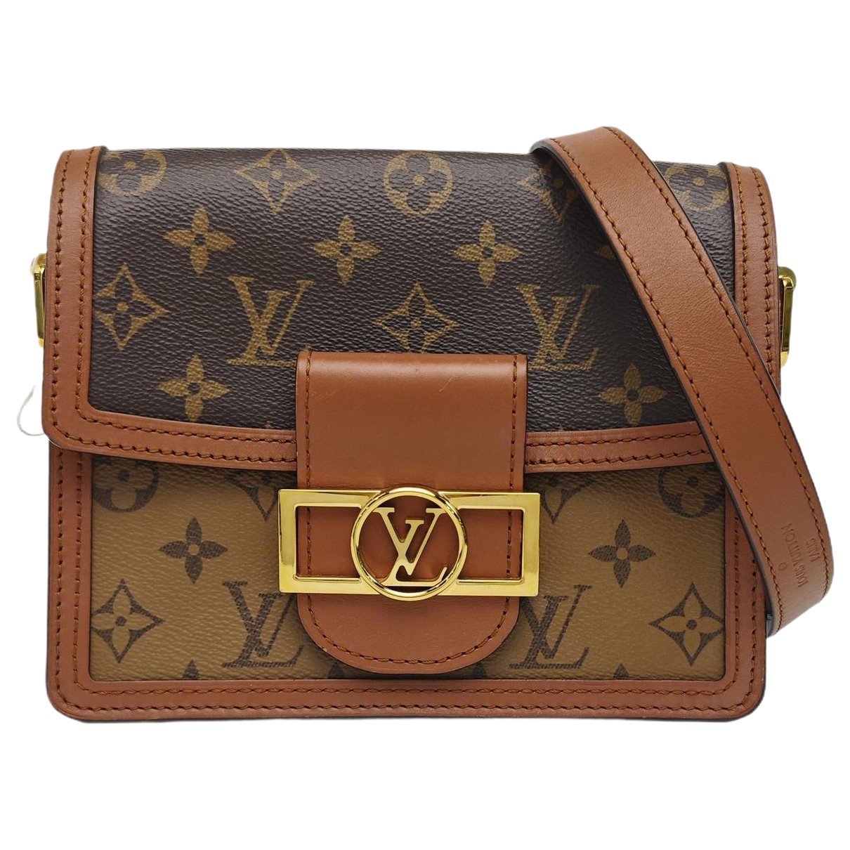 Dauphine leather mini bag