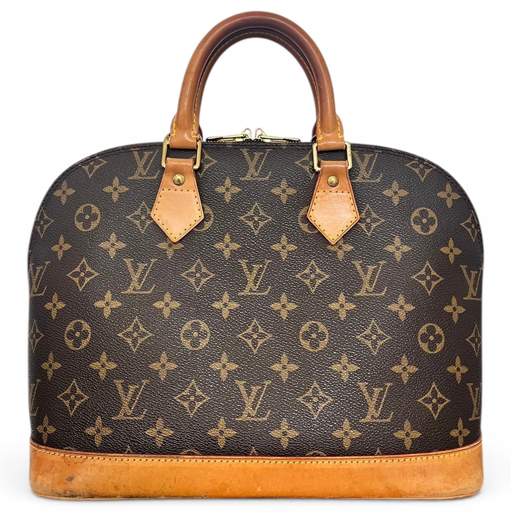 Alma leather handbag