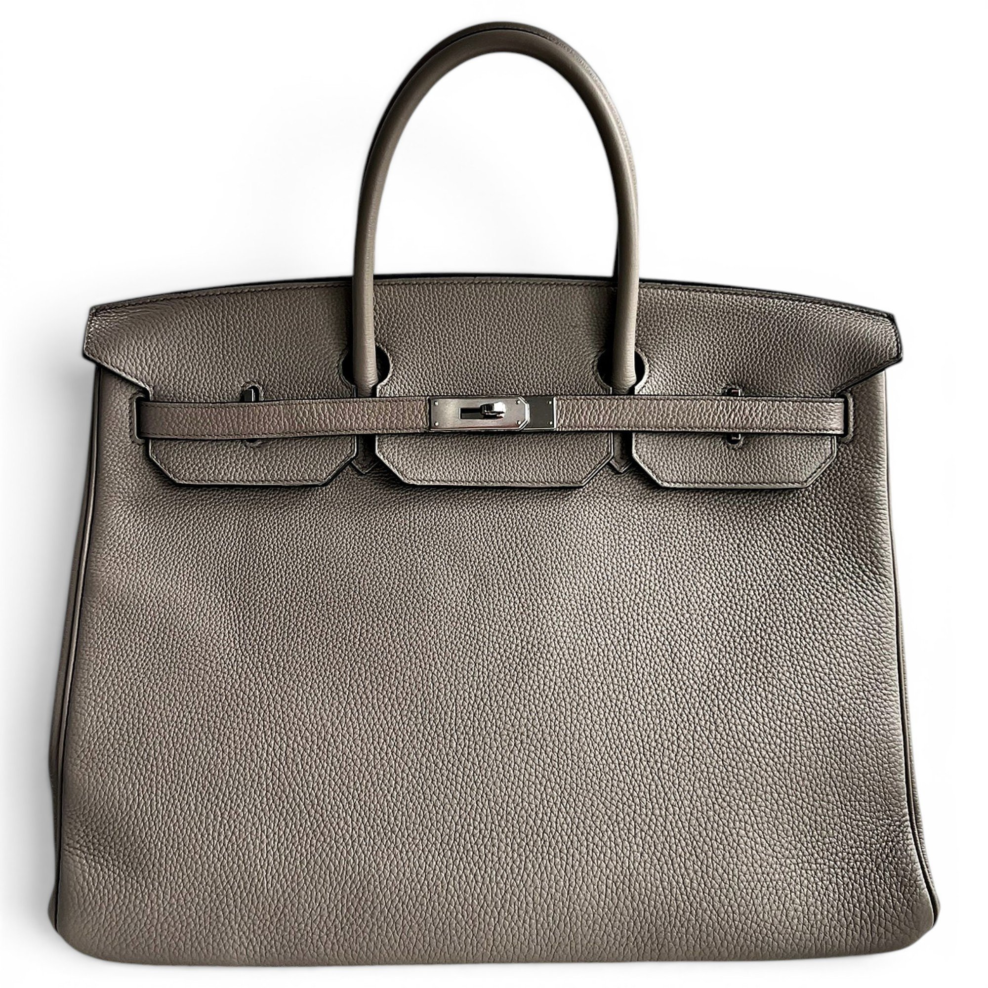 Birkin 40 leather handbag