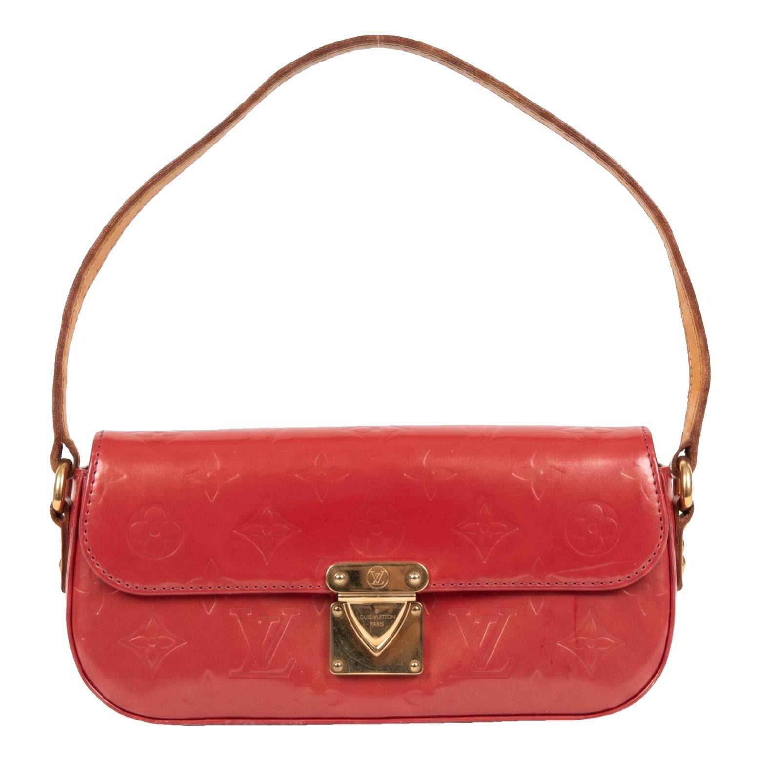 Malibu Street patent leather handbag