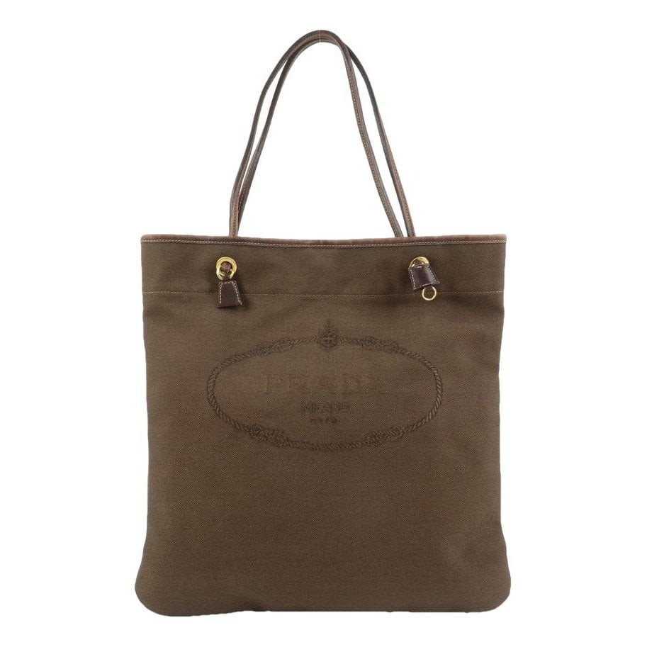 Leather tote