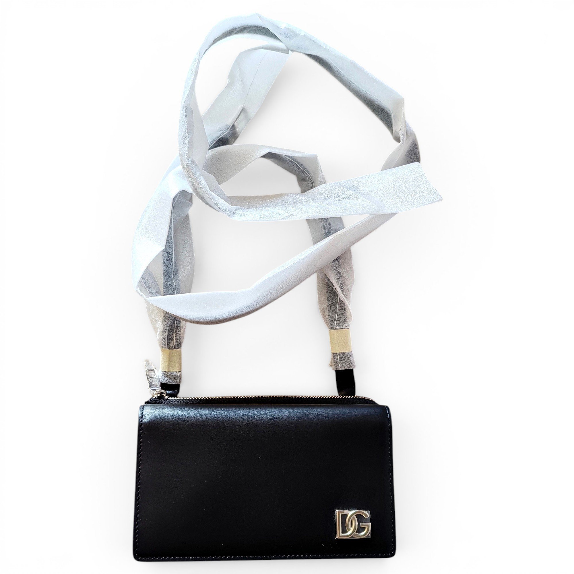 DG Girls leather clutch bag