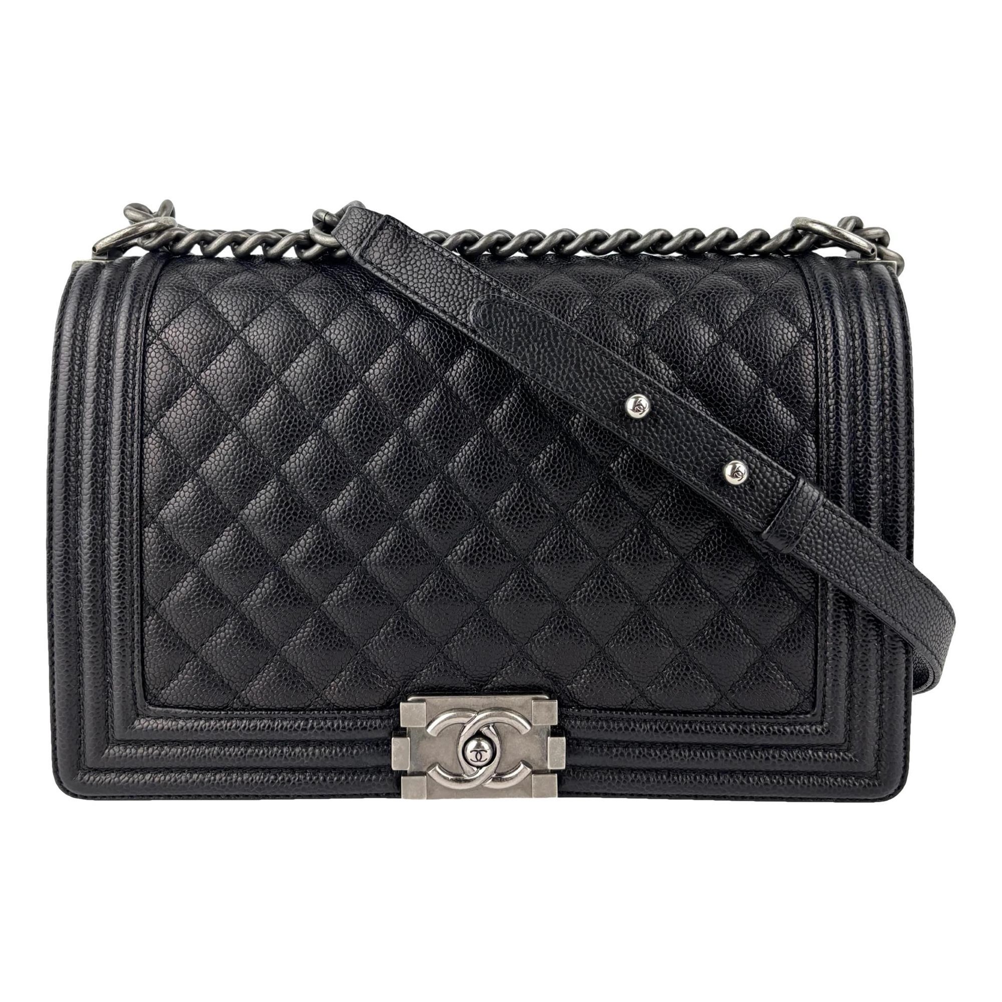 Boy leather crossbody bag