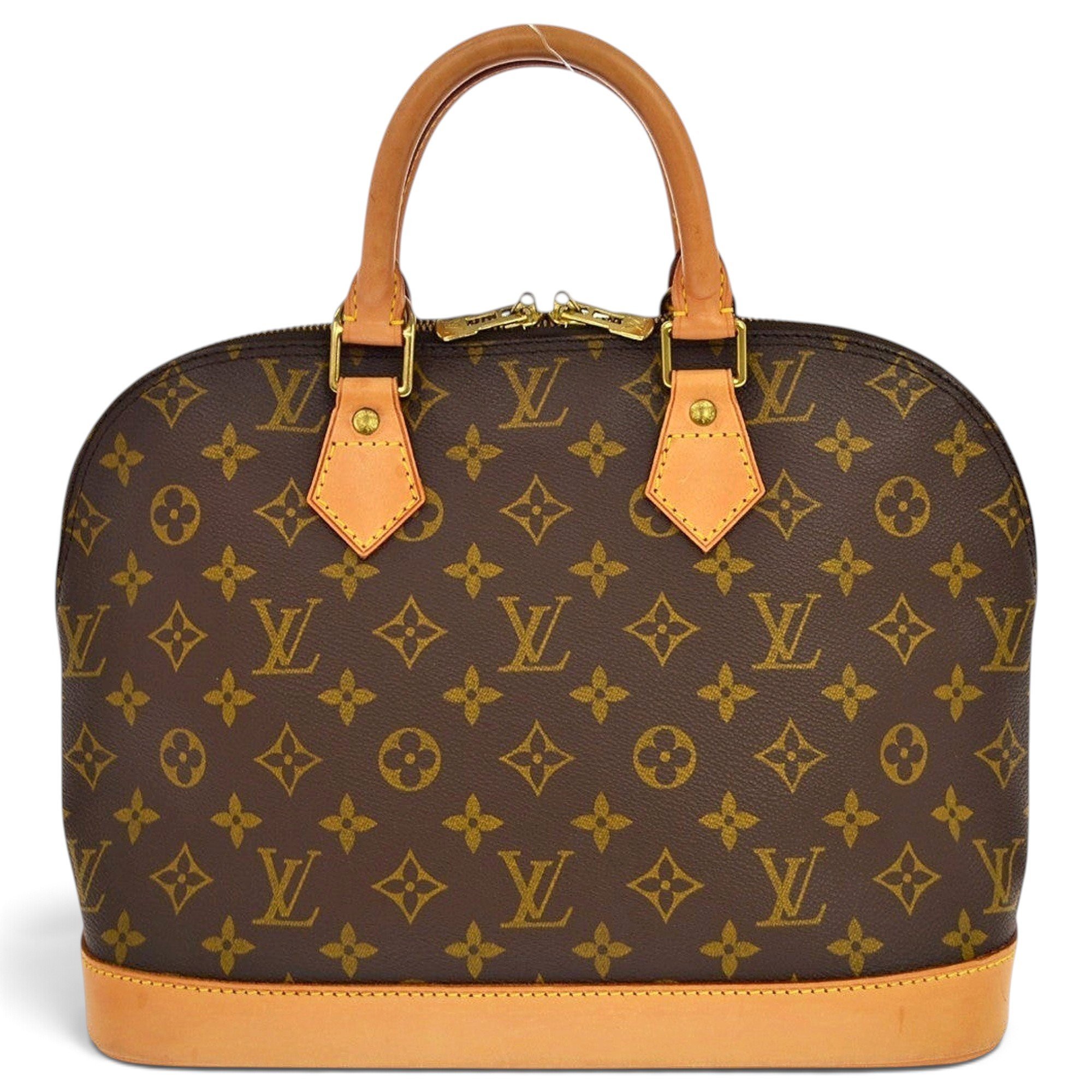 Louis Vuitton Alma cloth handbag