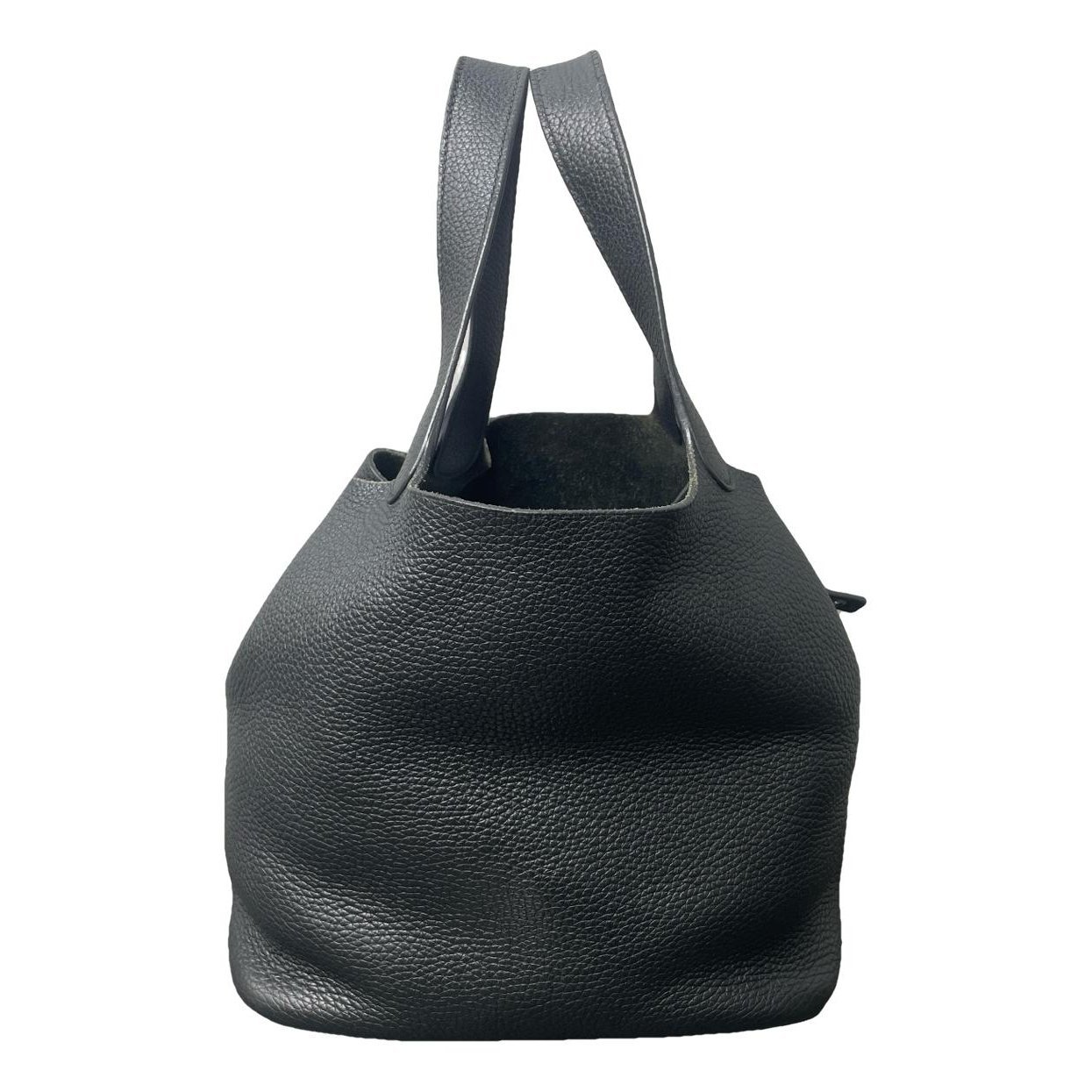 Picotin leather tote