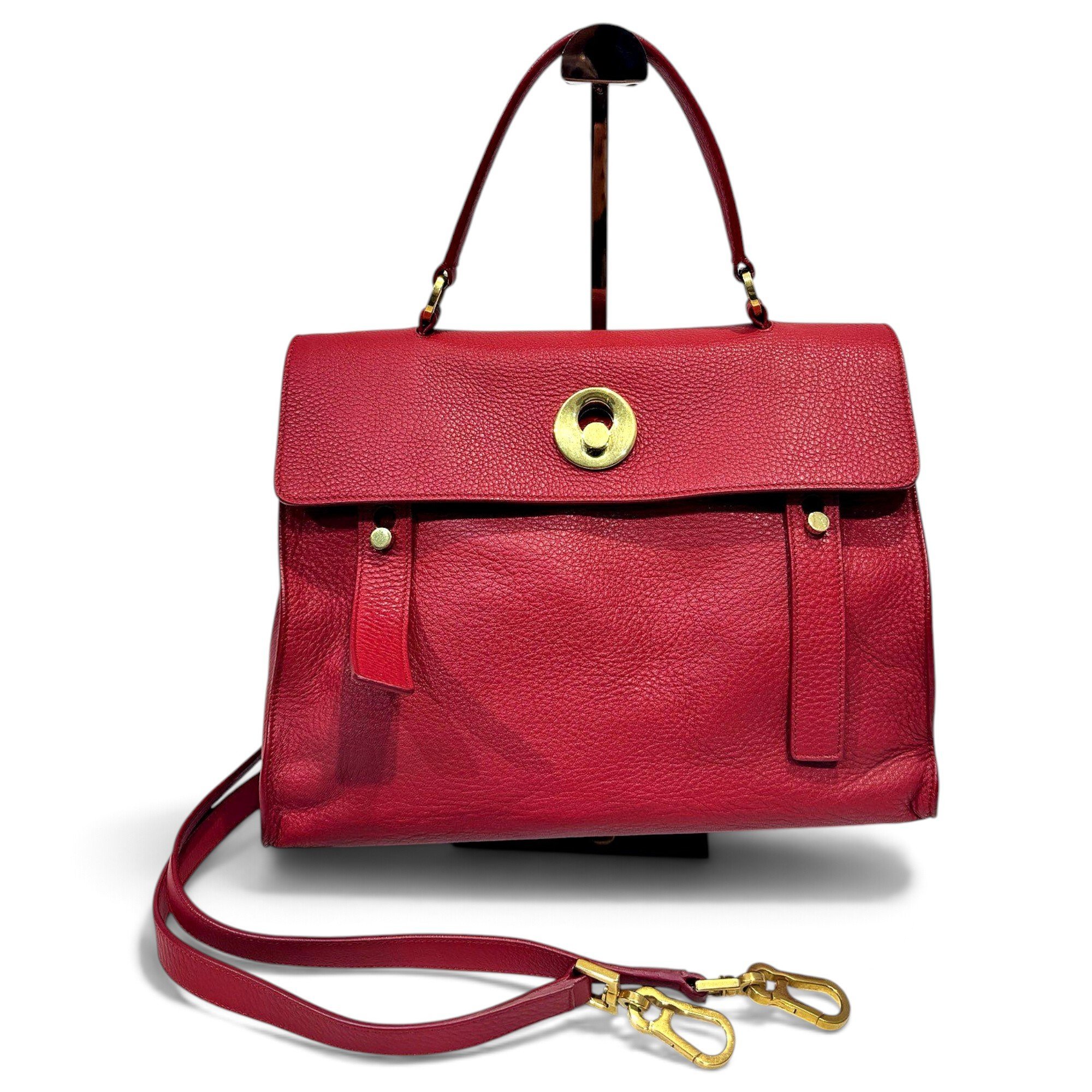 Muse II leather handbag