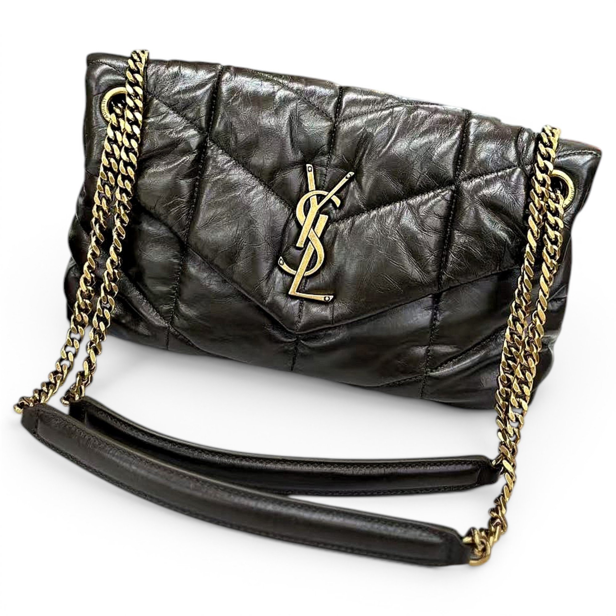 Loulou Puffer leather handbag