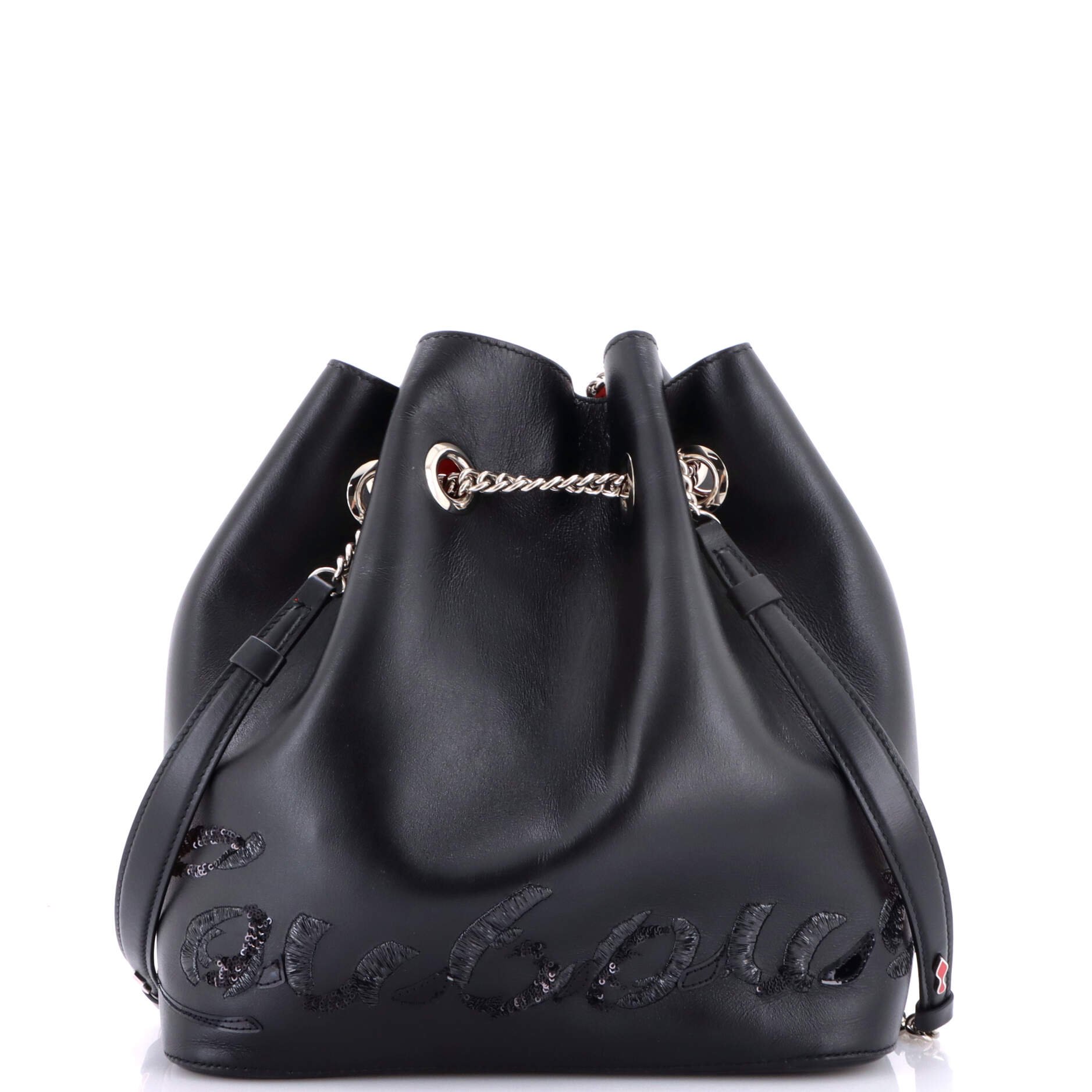 Mary Jane Backpack Embellished Leather Small