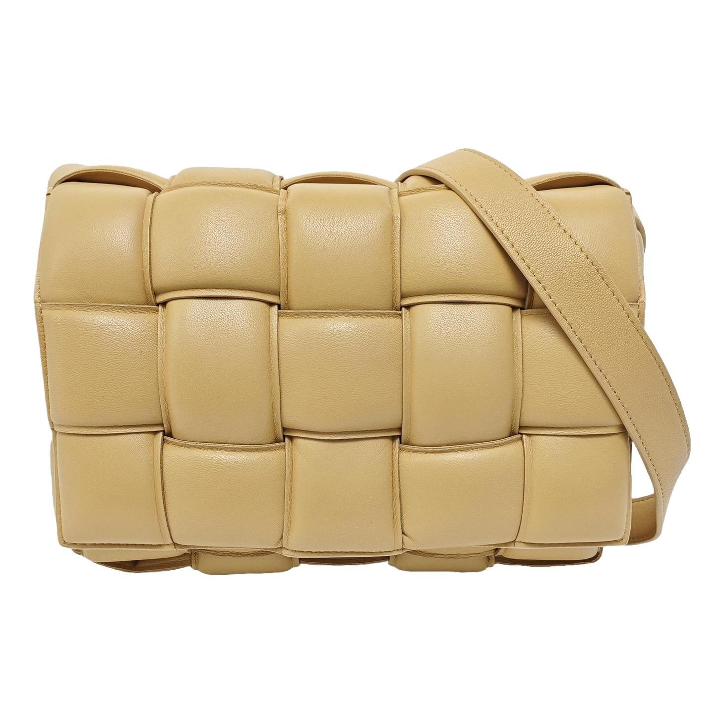 Brick Cassette leather handbag