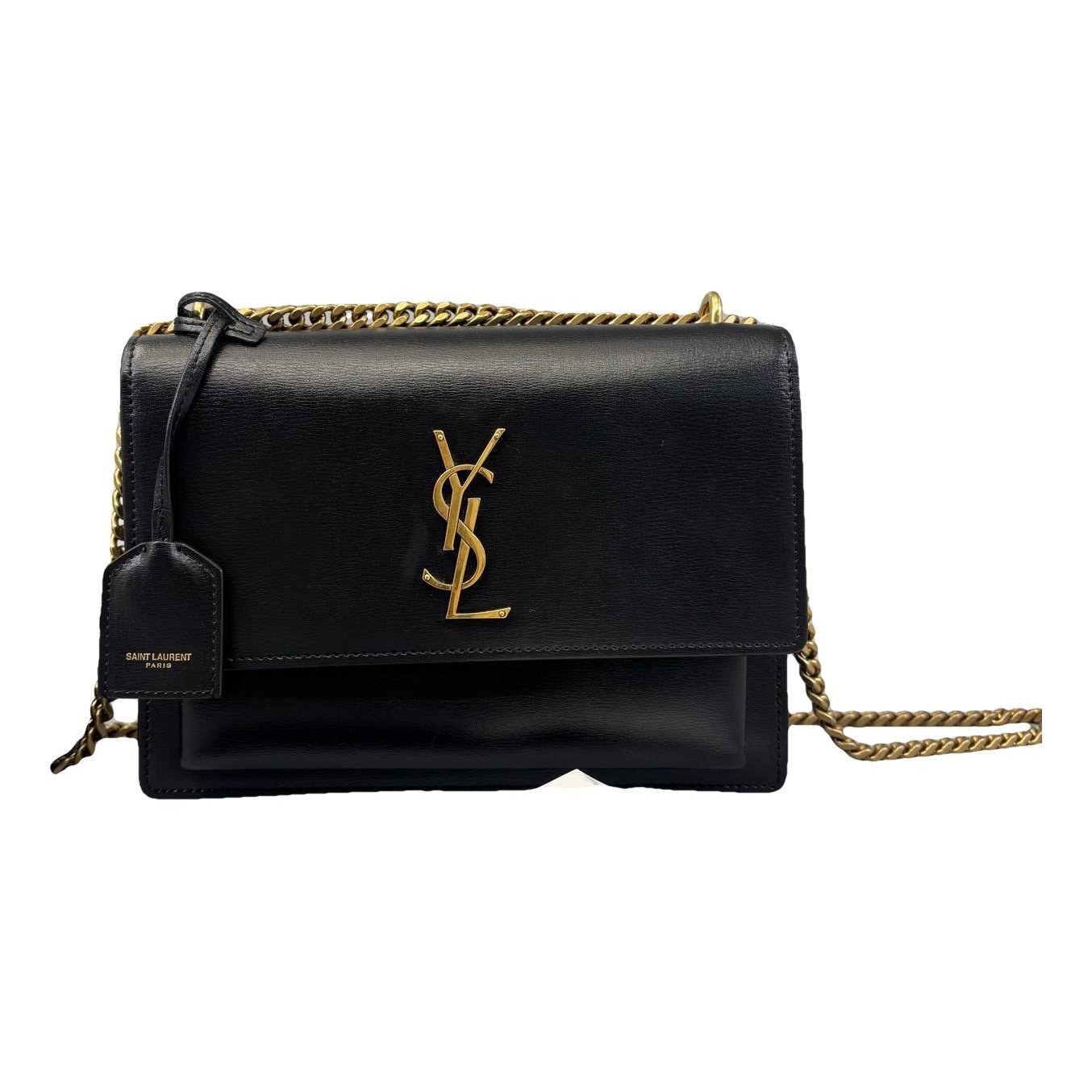 Sunset leather handbag