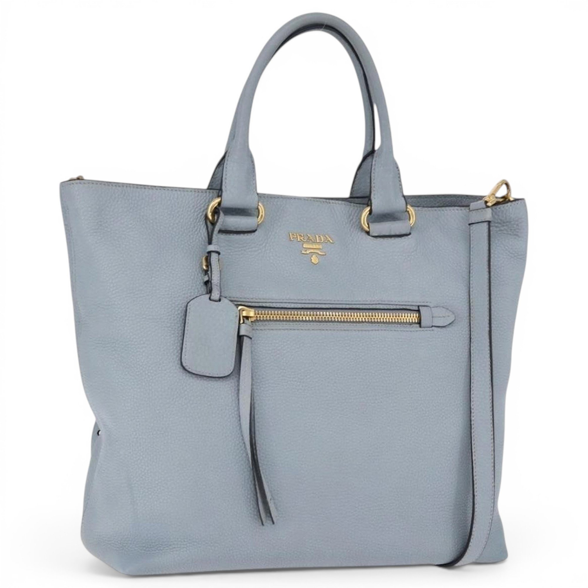 Leather tote