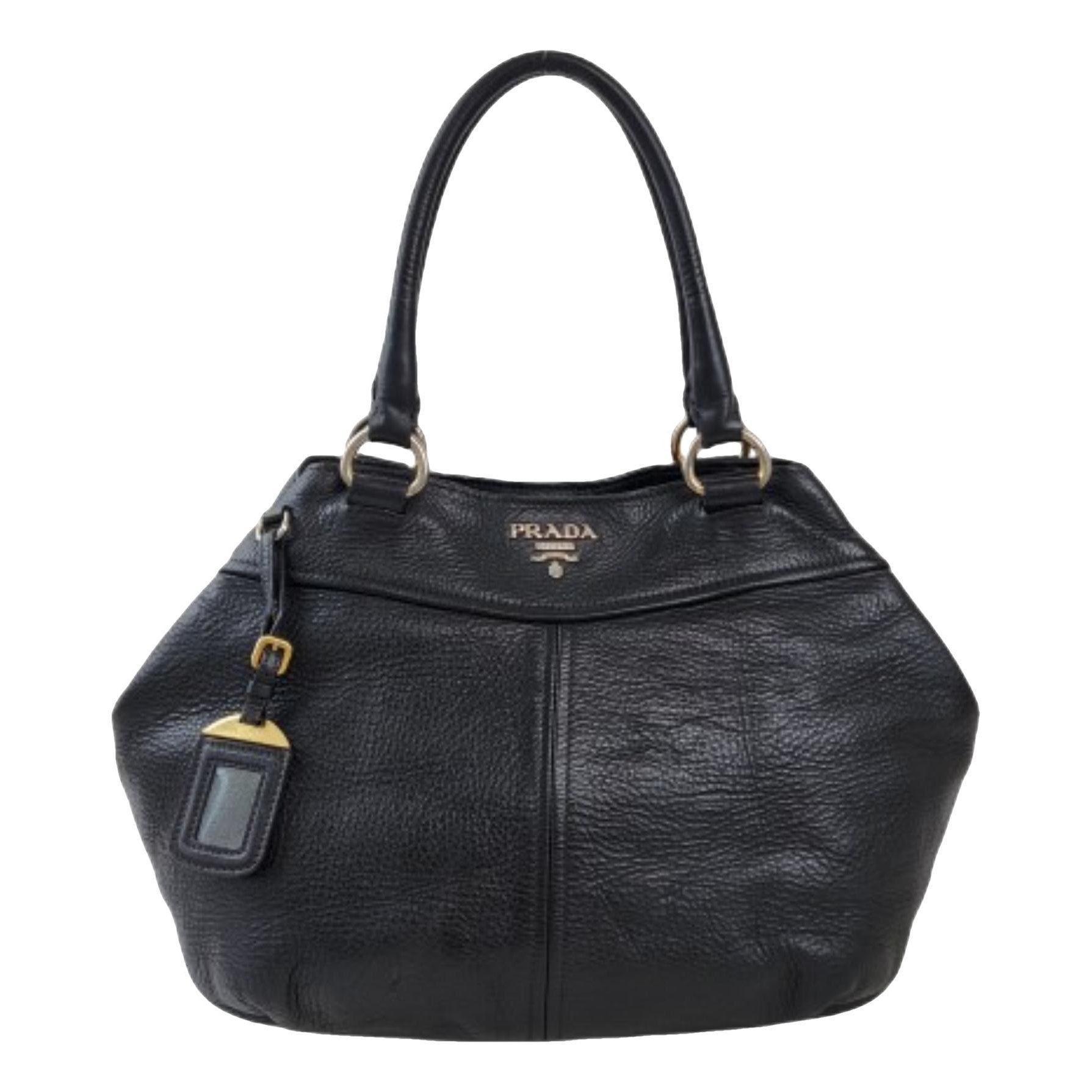 Leather tote