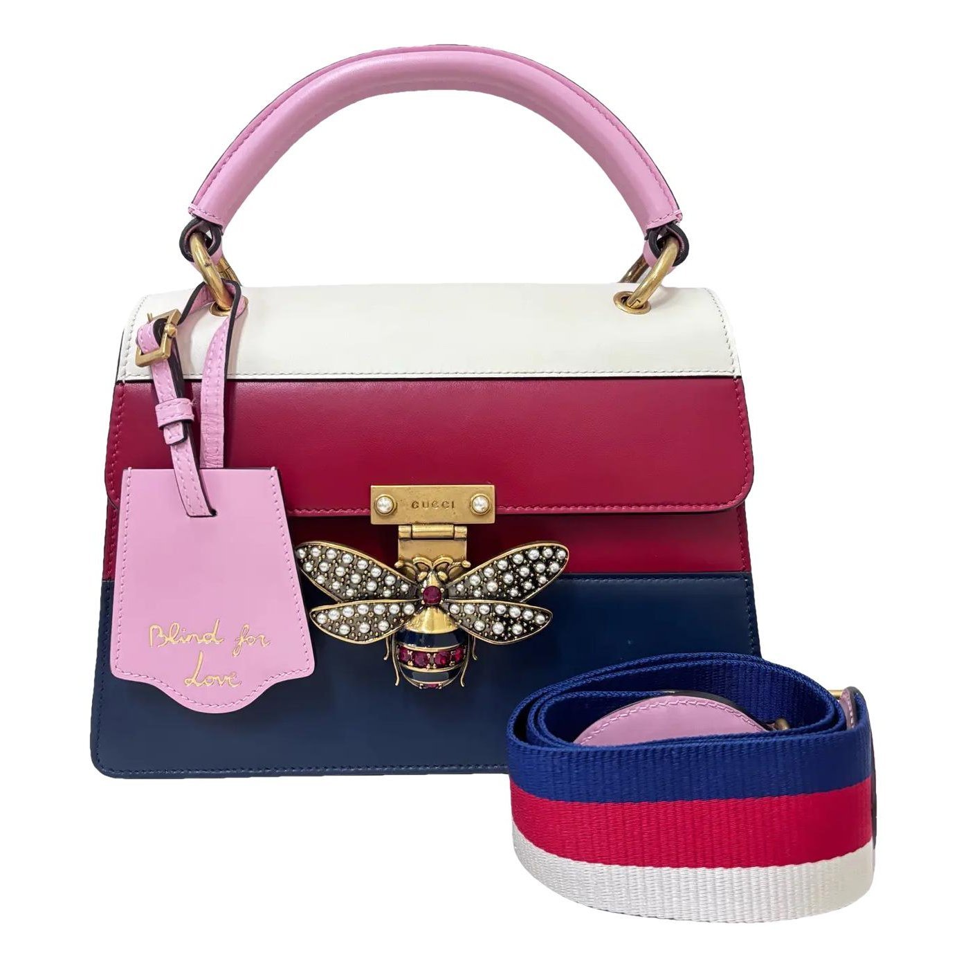 Queen Margaret leather crossbody bag