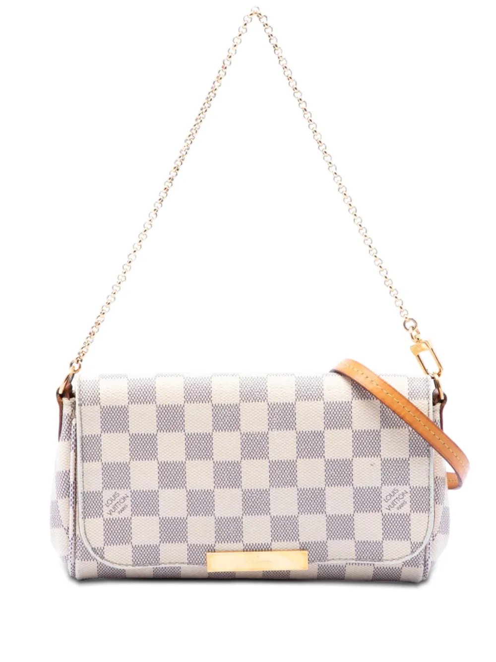 2015 Damier Azur Favorite PM satchel