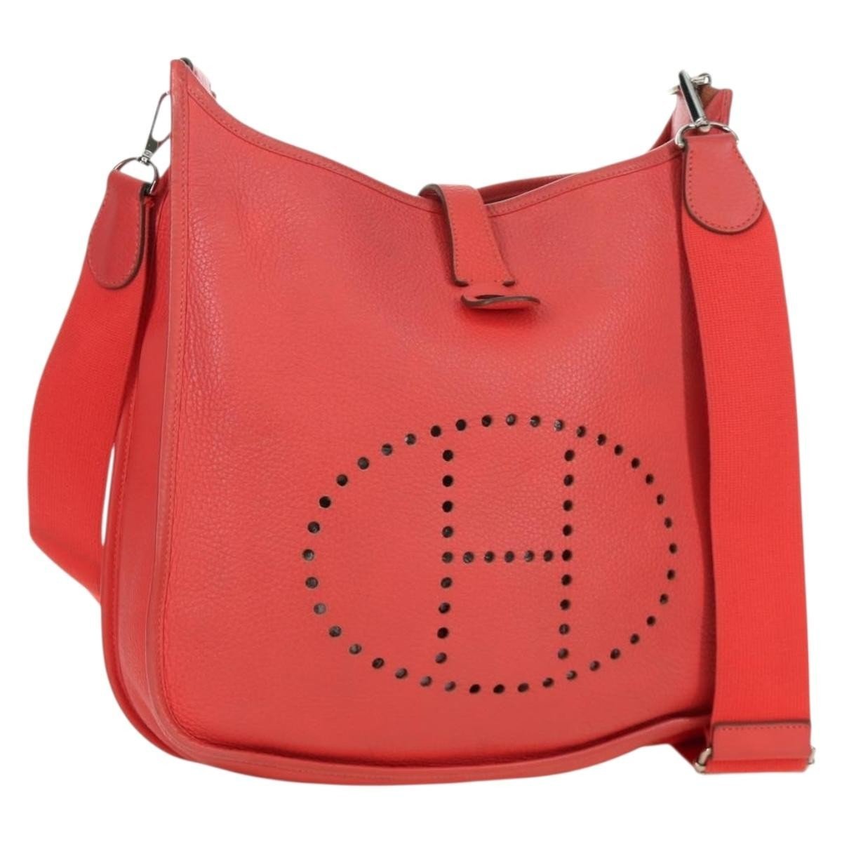 Evelyne leather handbag