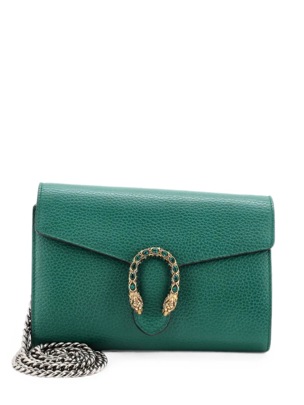 Dionysus Chain Wallet Leather with Embellished Detail Small crossbody bag