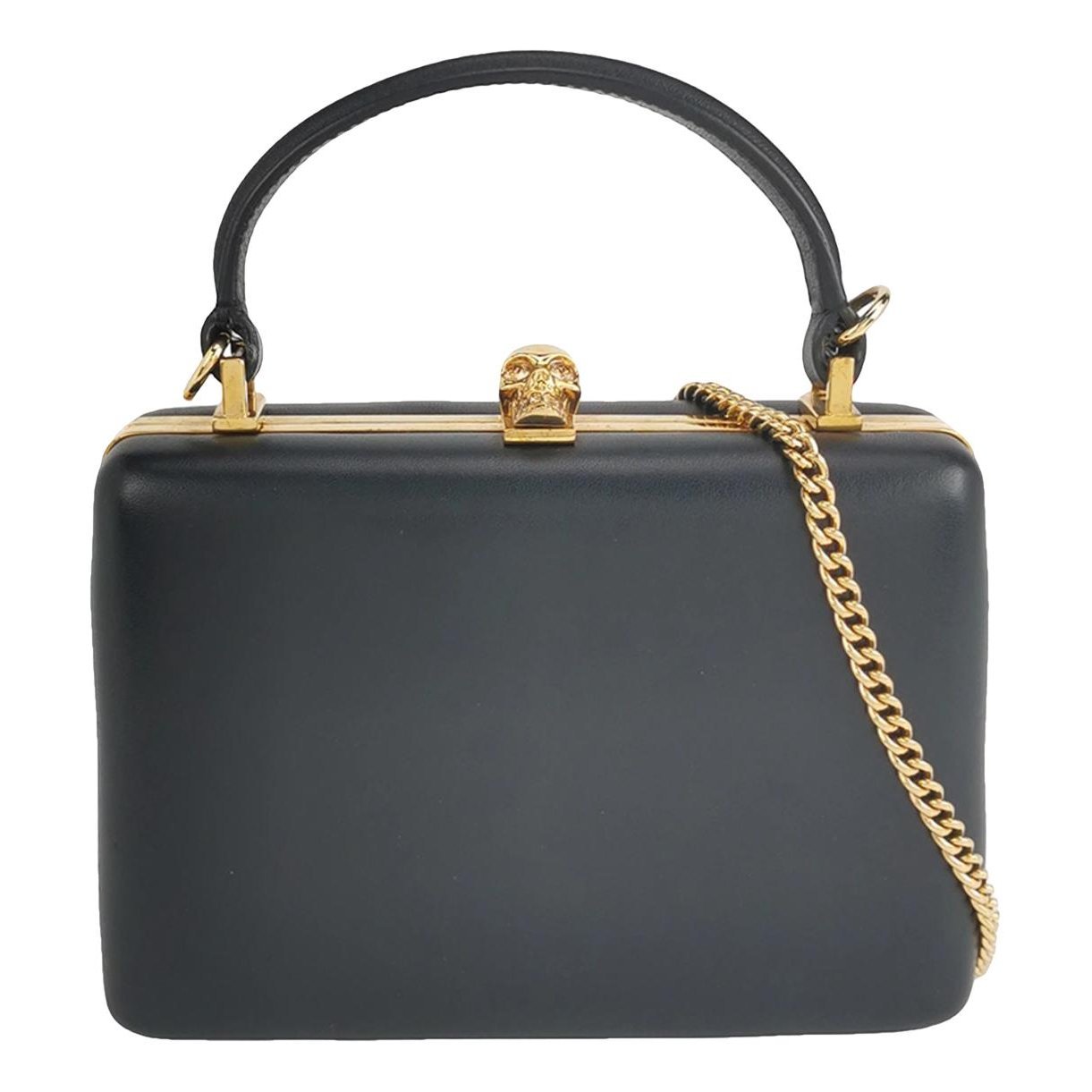 Skull leather bag