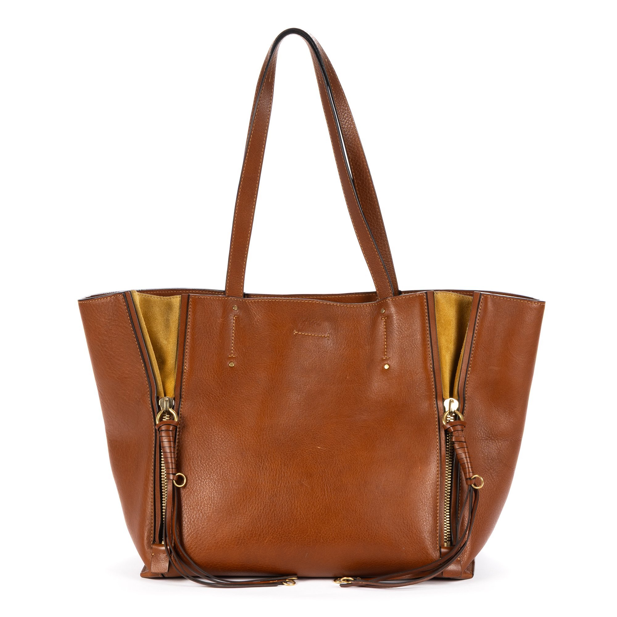 Leather handbag