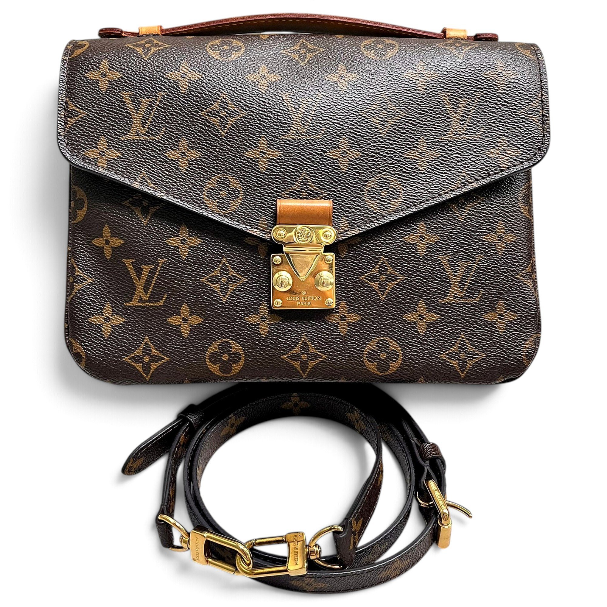 Metis leather handbag