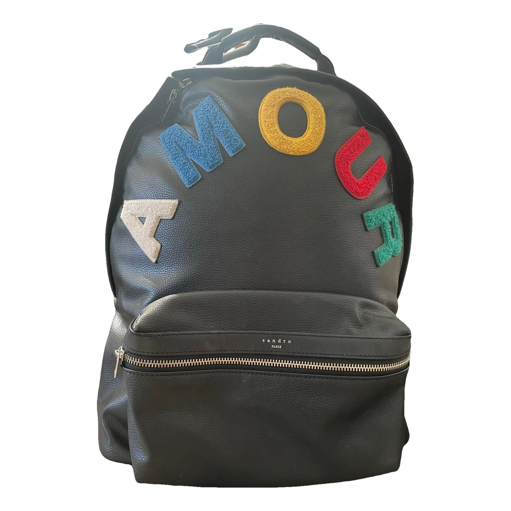 Sandro Leather backpack