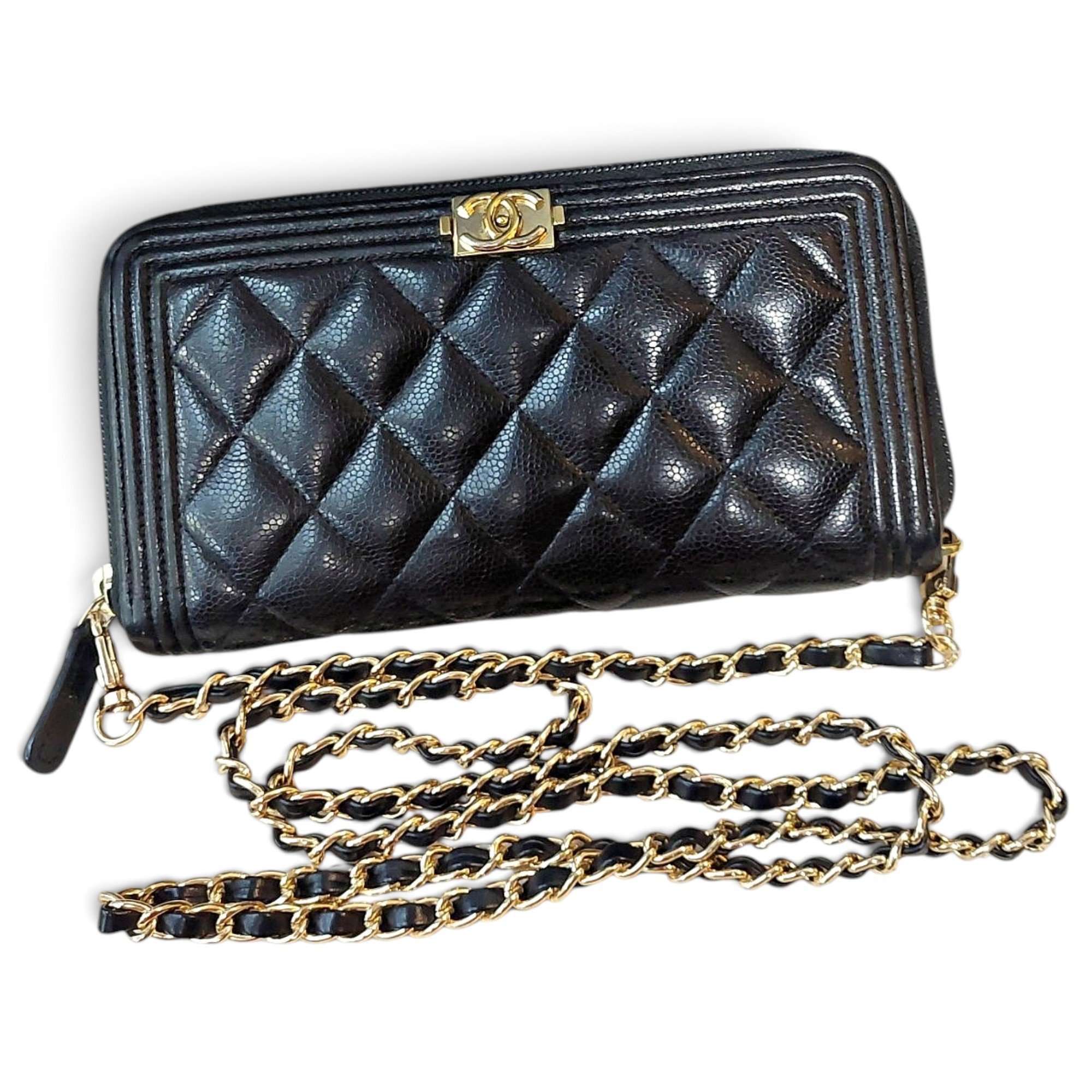 Leather crossbody bag