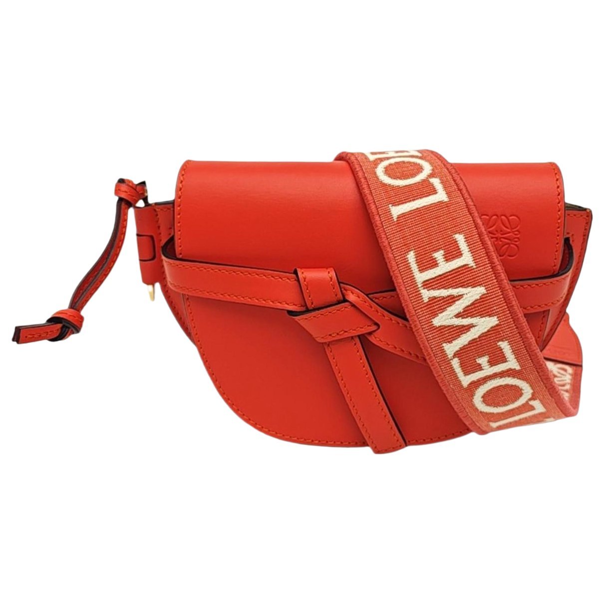 Gate leather crossbody bag