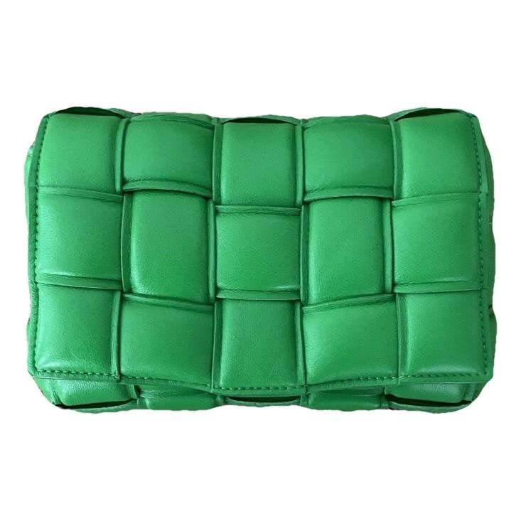 Cassette Padded leather handbag