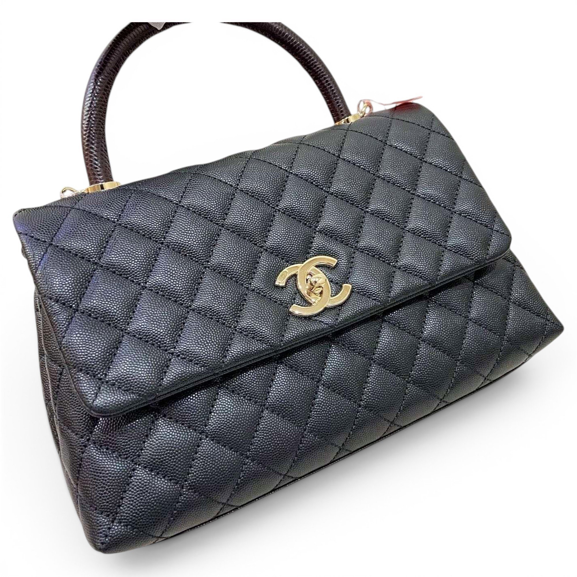 Coco Handle leather handbag