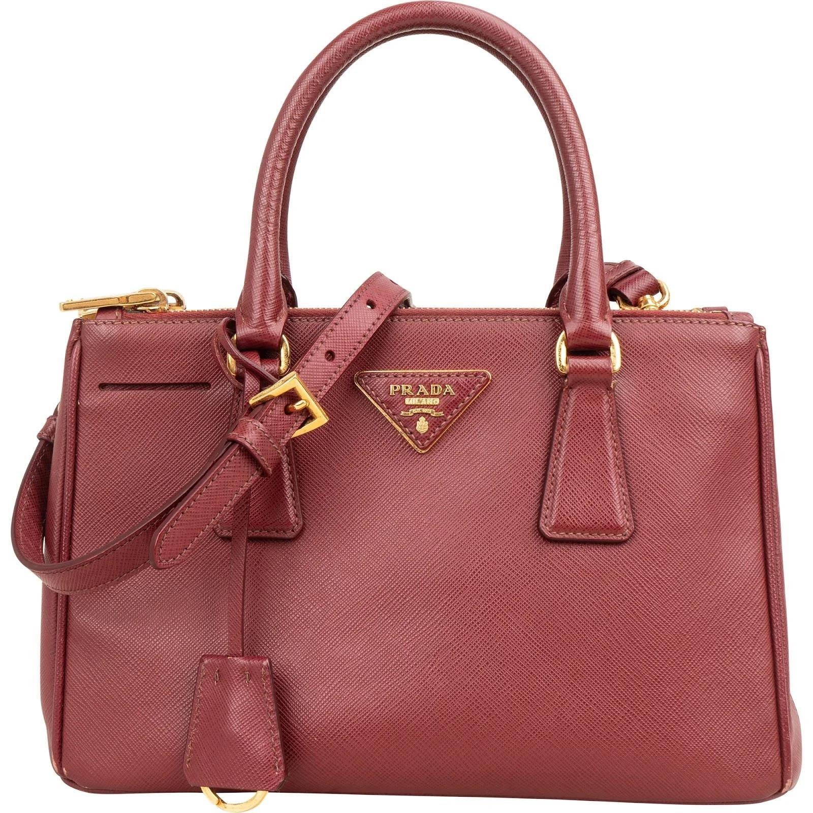 Galleria leather handbag