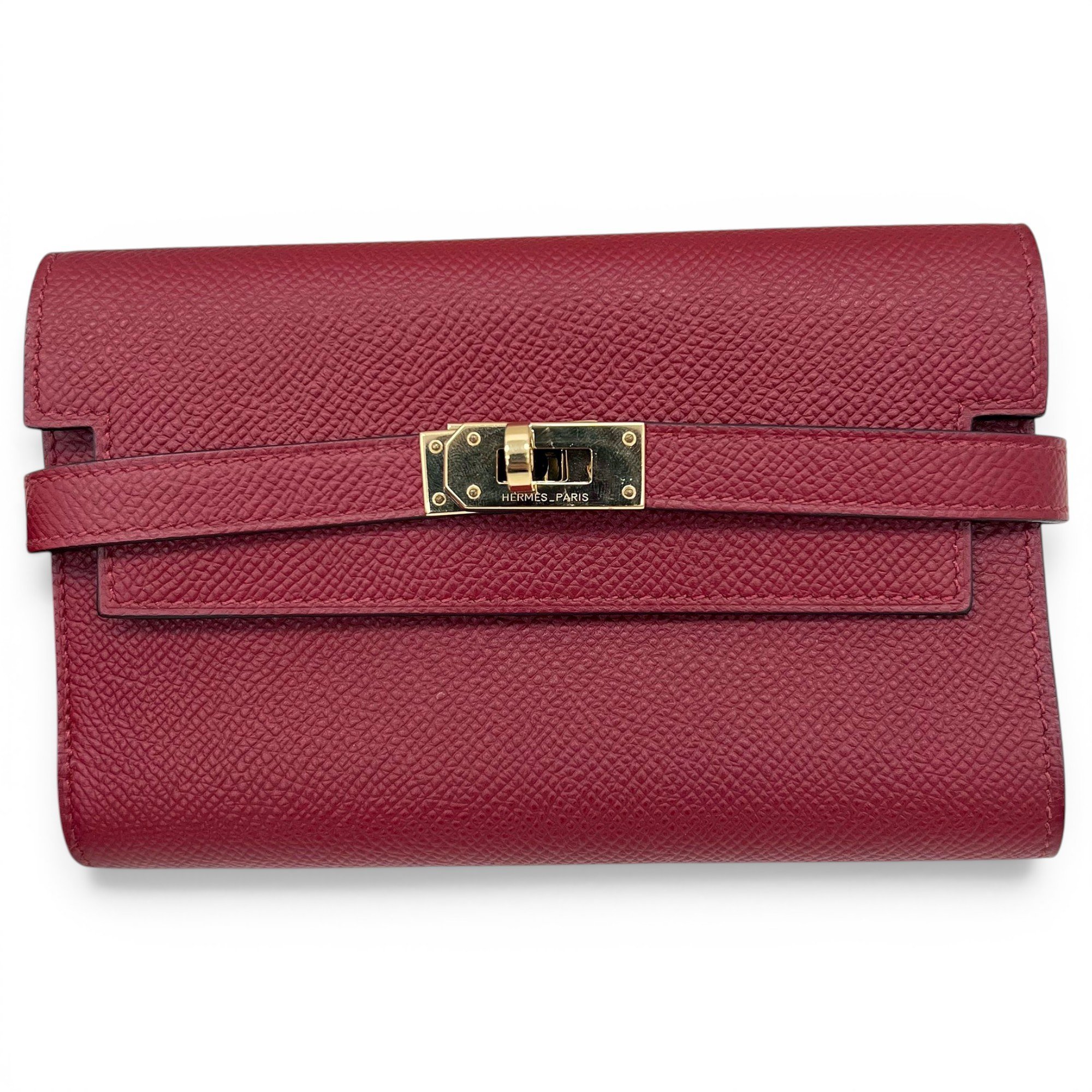Kelly to go leather clutch bag