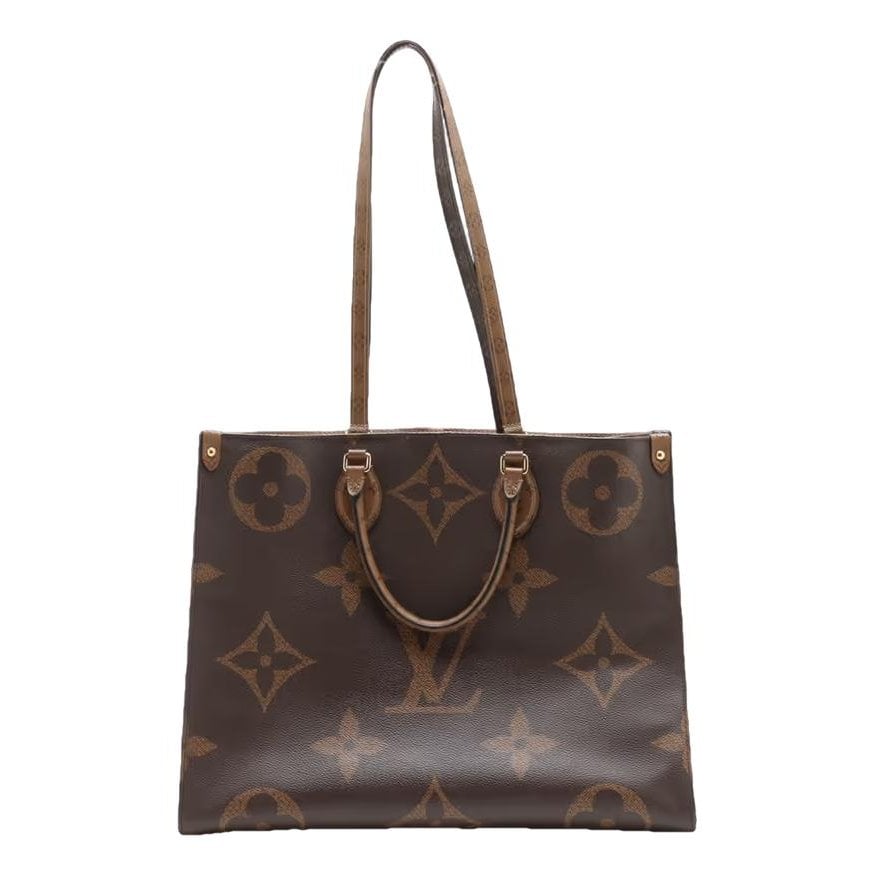 Leather tote