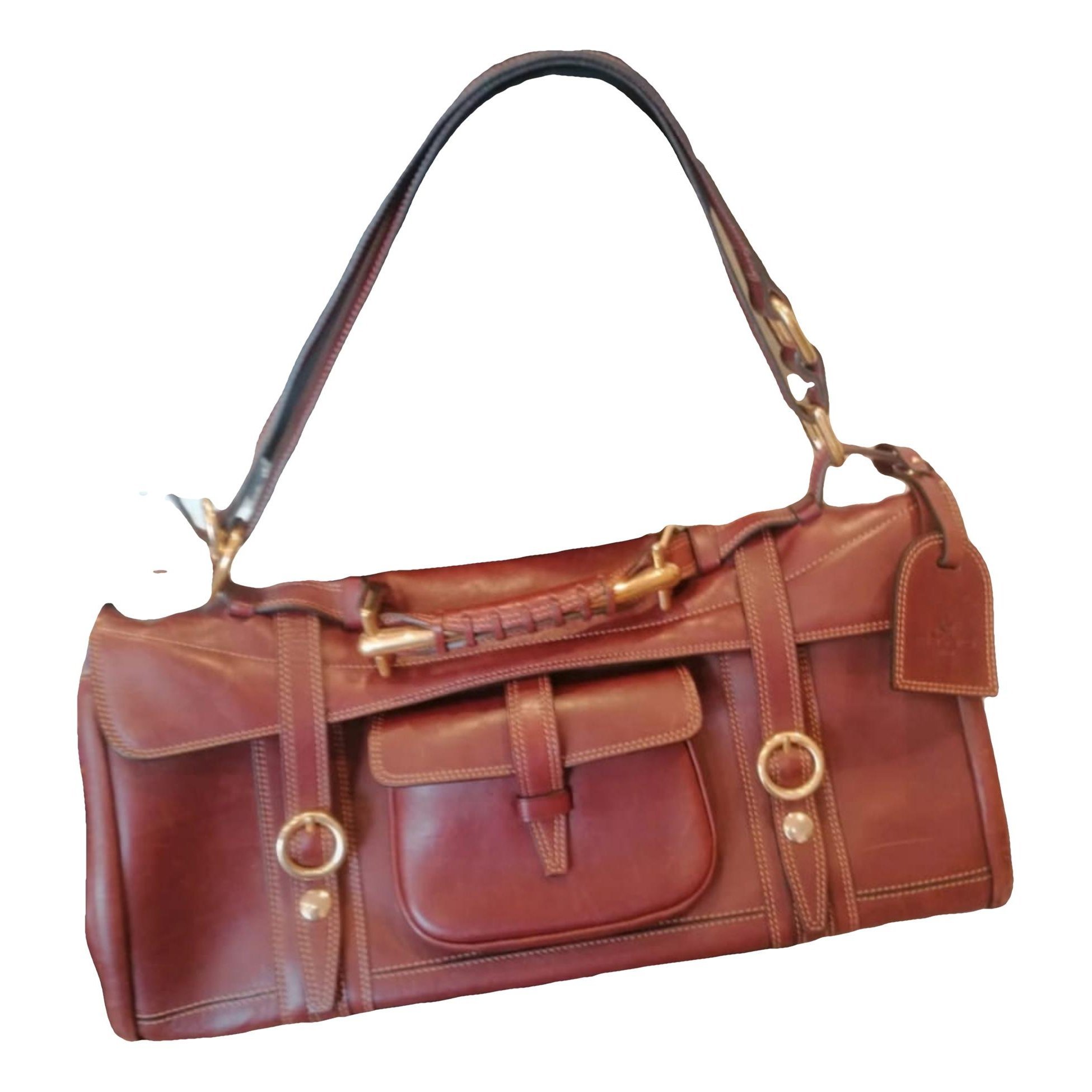 Leather crossbody bag