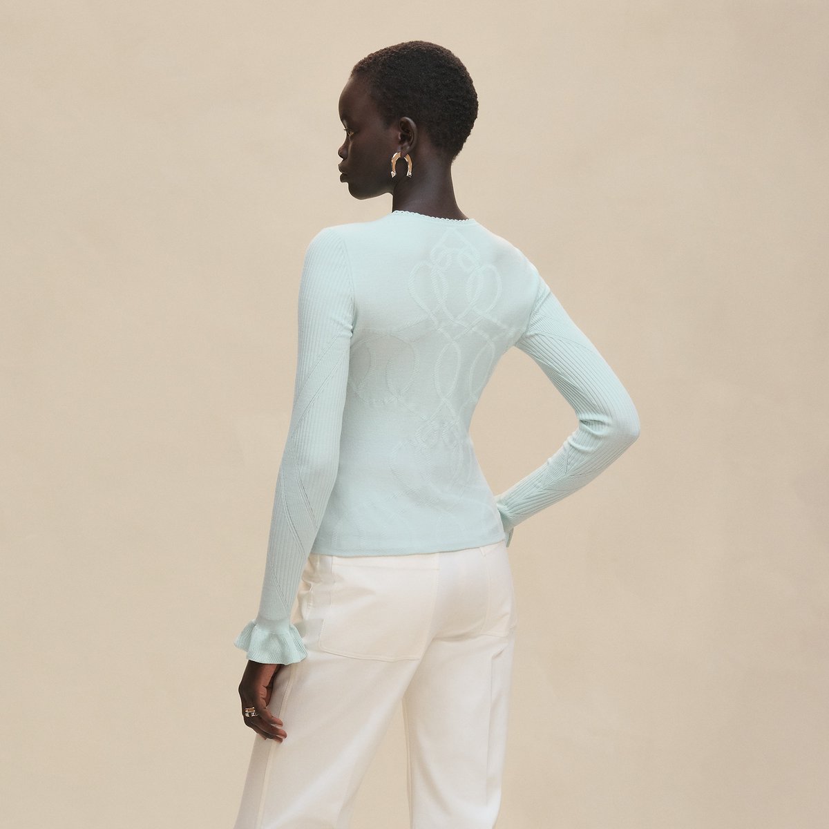Vert Embrun "Palefroi Remix" Light Long-sleeve Sweater