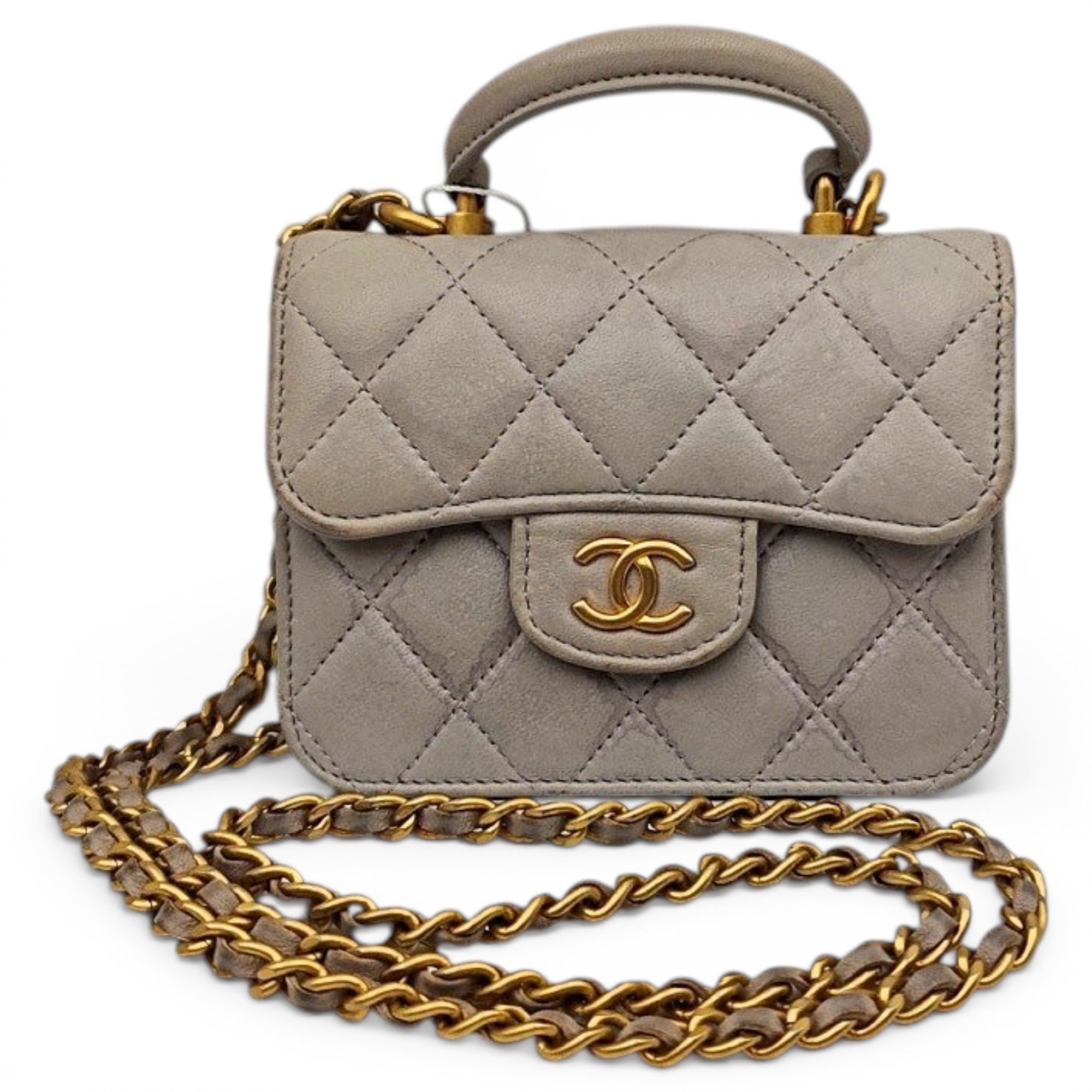 Timeless Classique Top Handle leather handbag