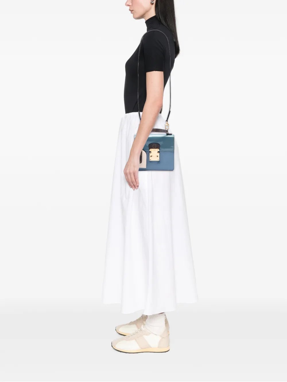 2019 Monogram Vernis Spring Street satchel
