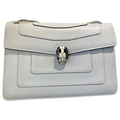Bvlgari Serpenti leather handbag