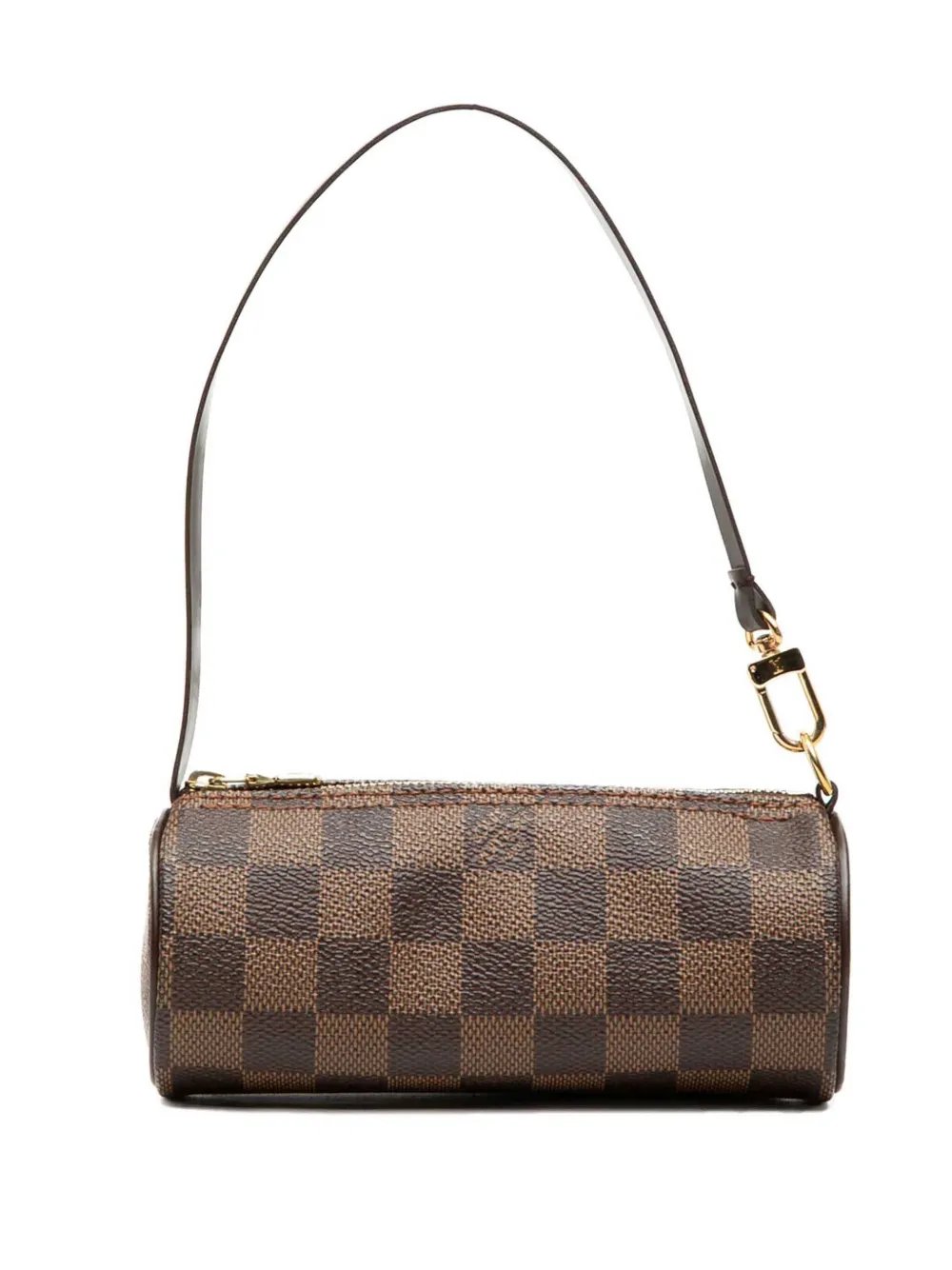1990-2010 Damier Ebene Papillon Pochette handbag