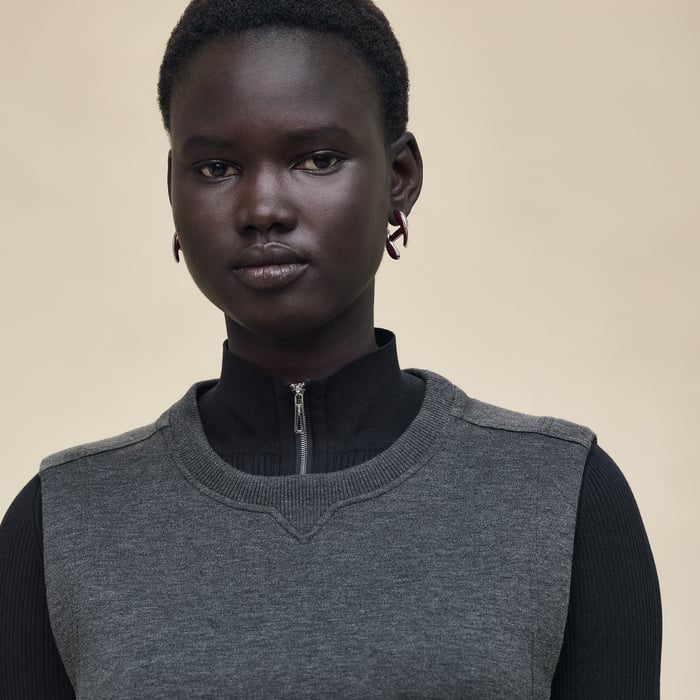Gris Obscur Sleeveless Dress