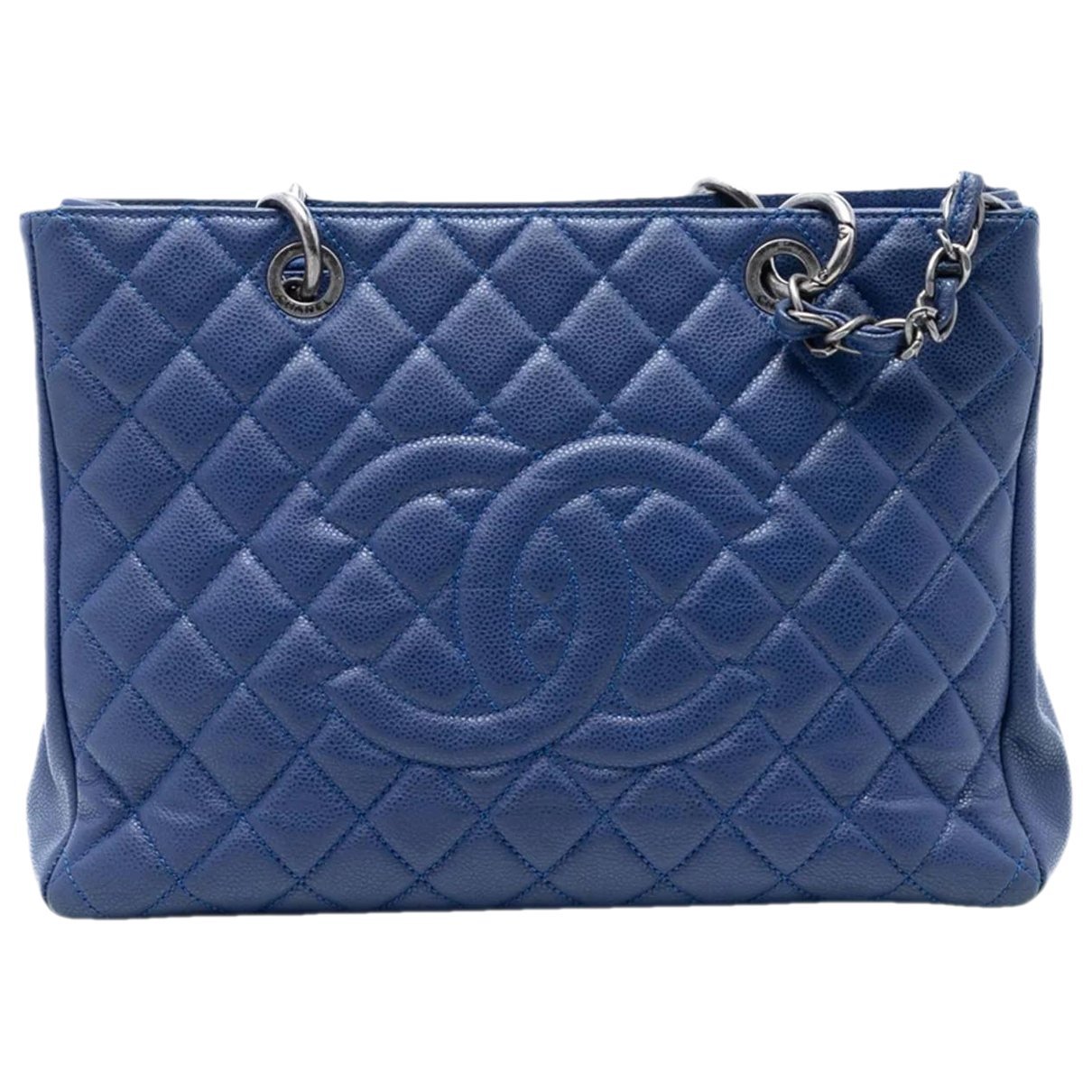 Grand shopping leather tote