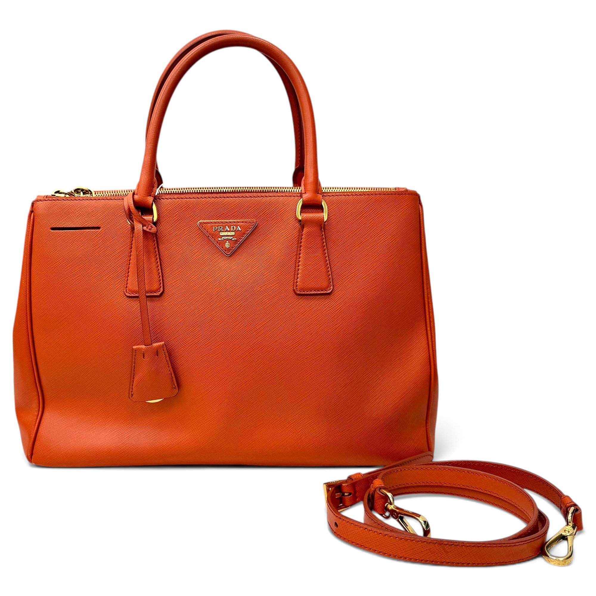 Galleria leather handbag