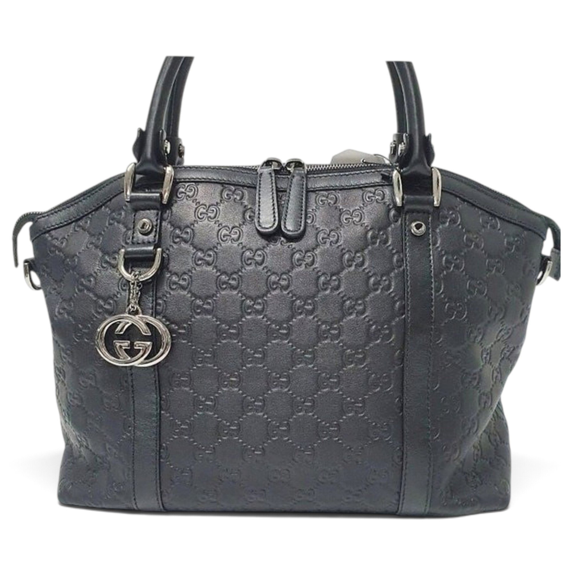 Leather satchel