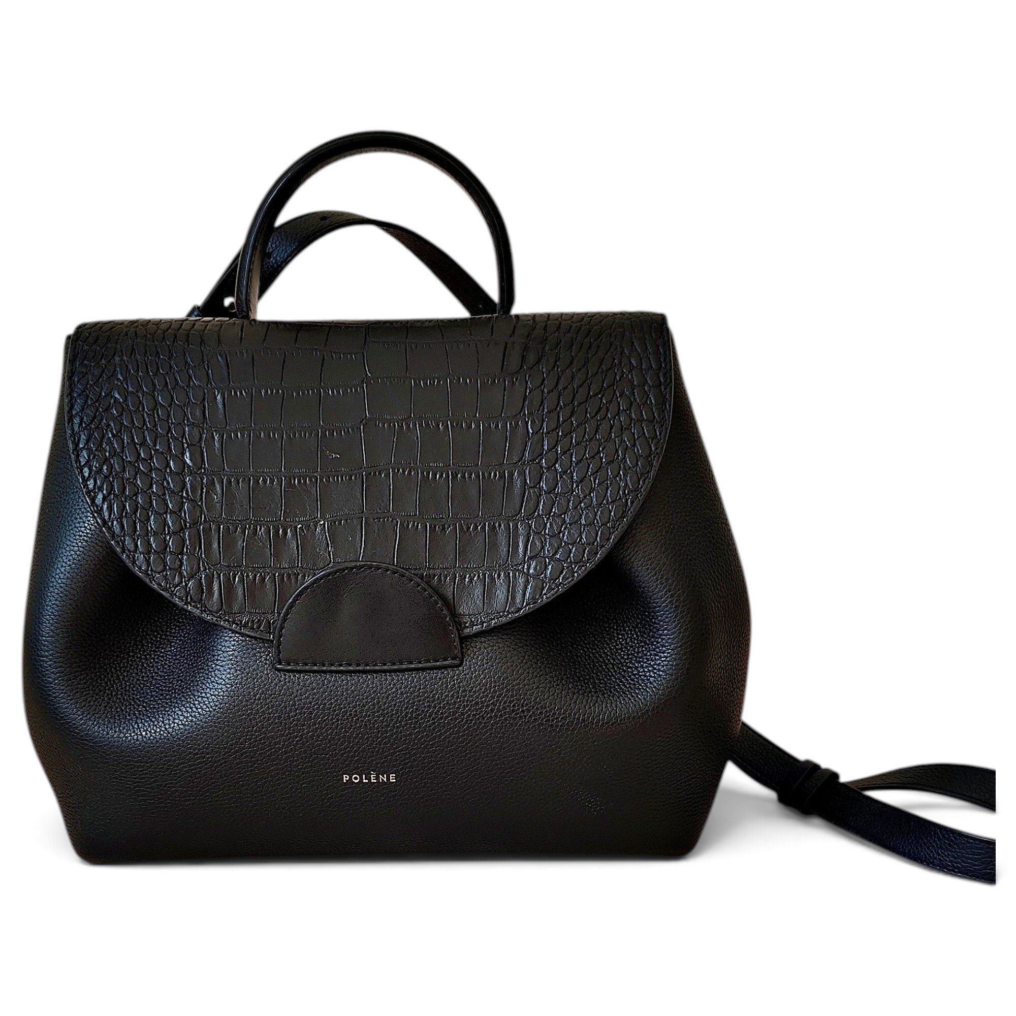Numéro un leather handbag