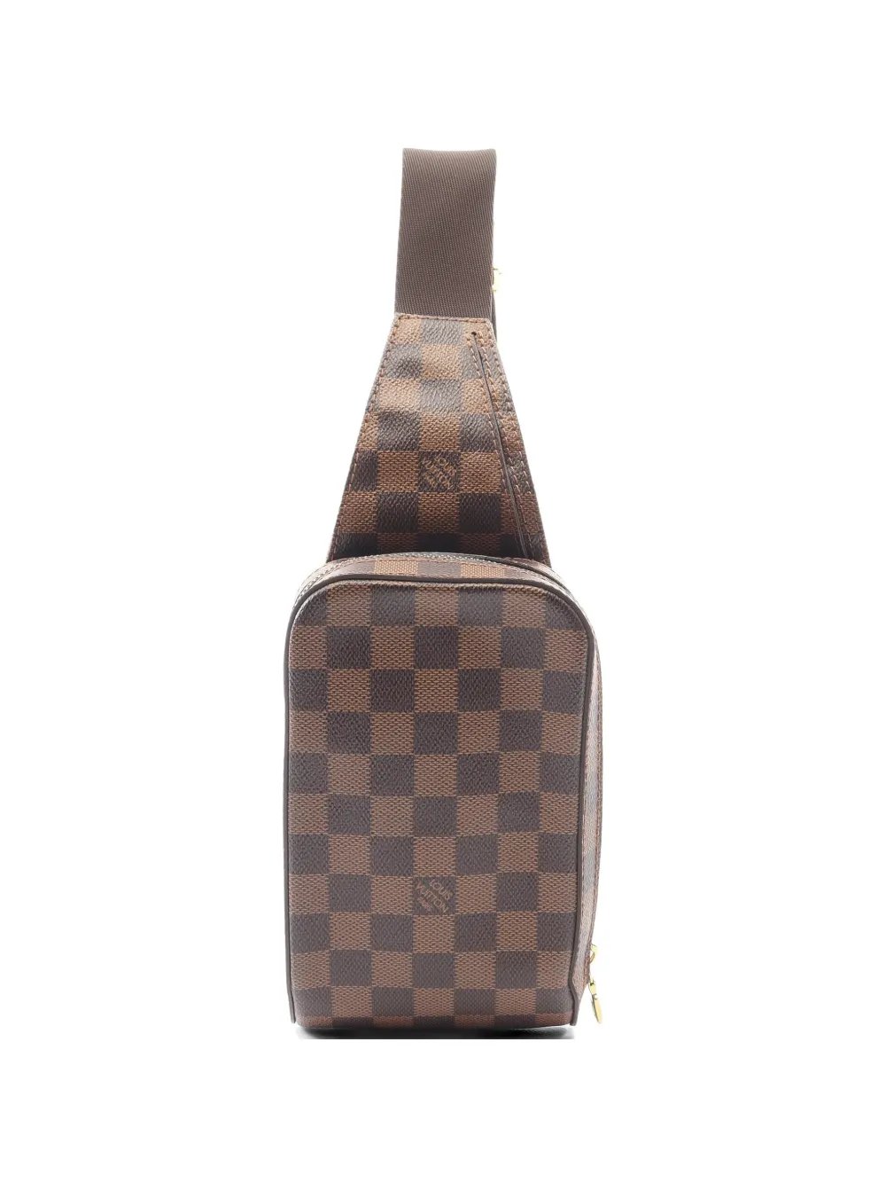 2010 Geronimos Damier Ebene belt bag