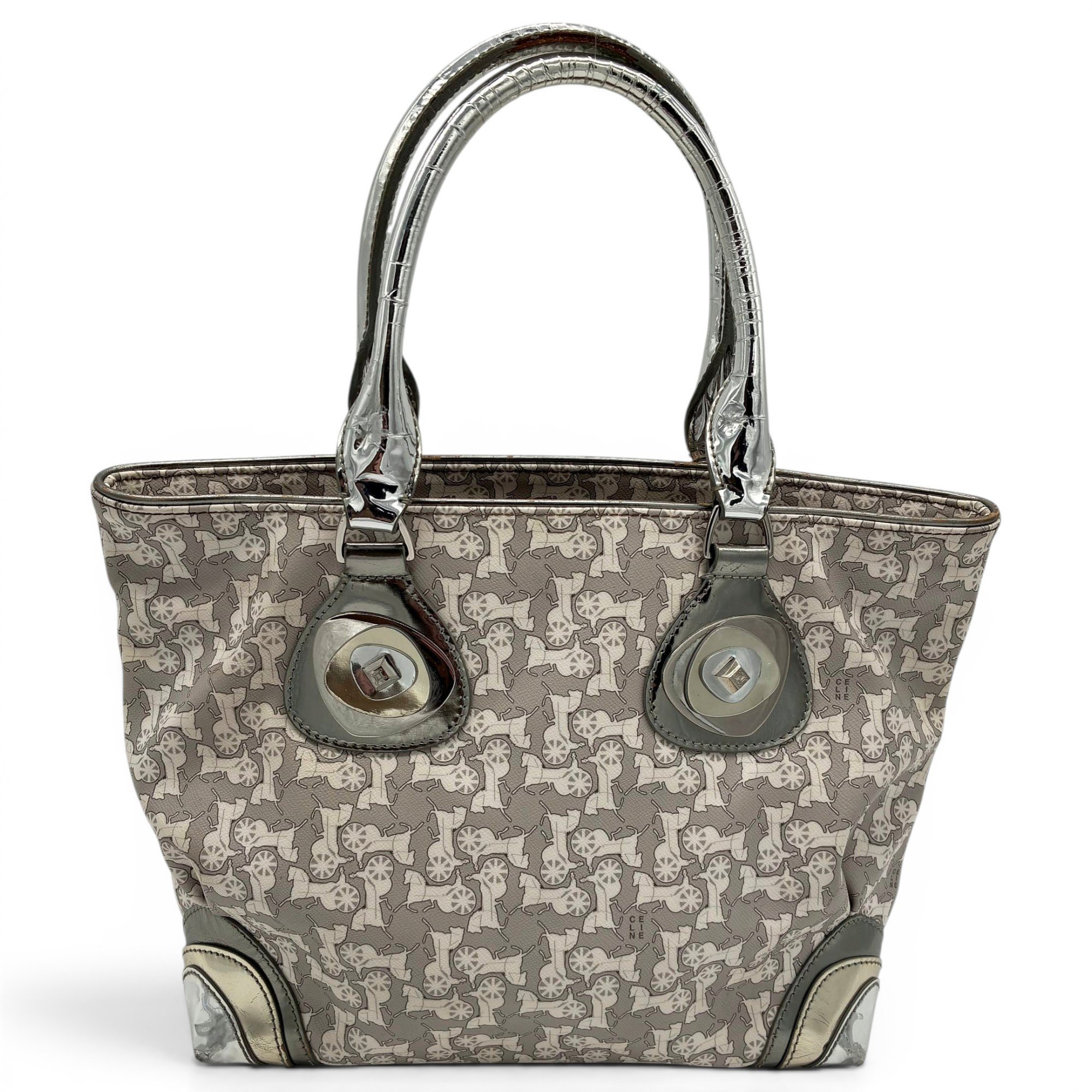 Celine Patent leather tote