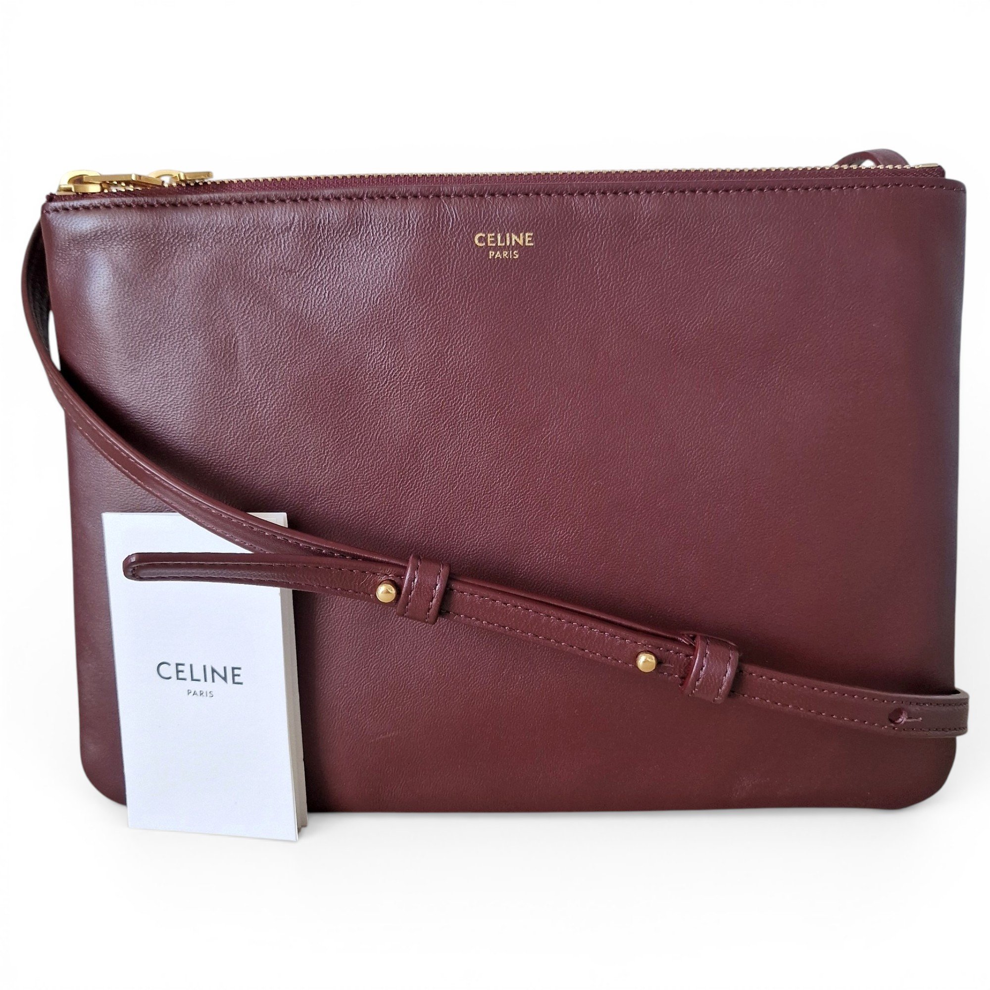 Trio leather handbag