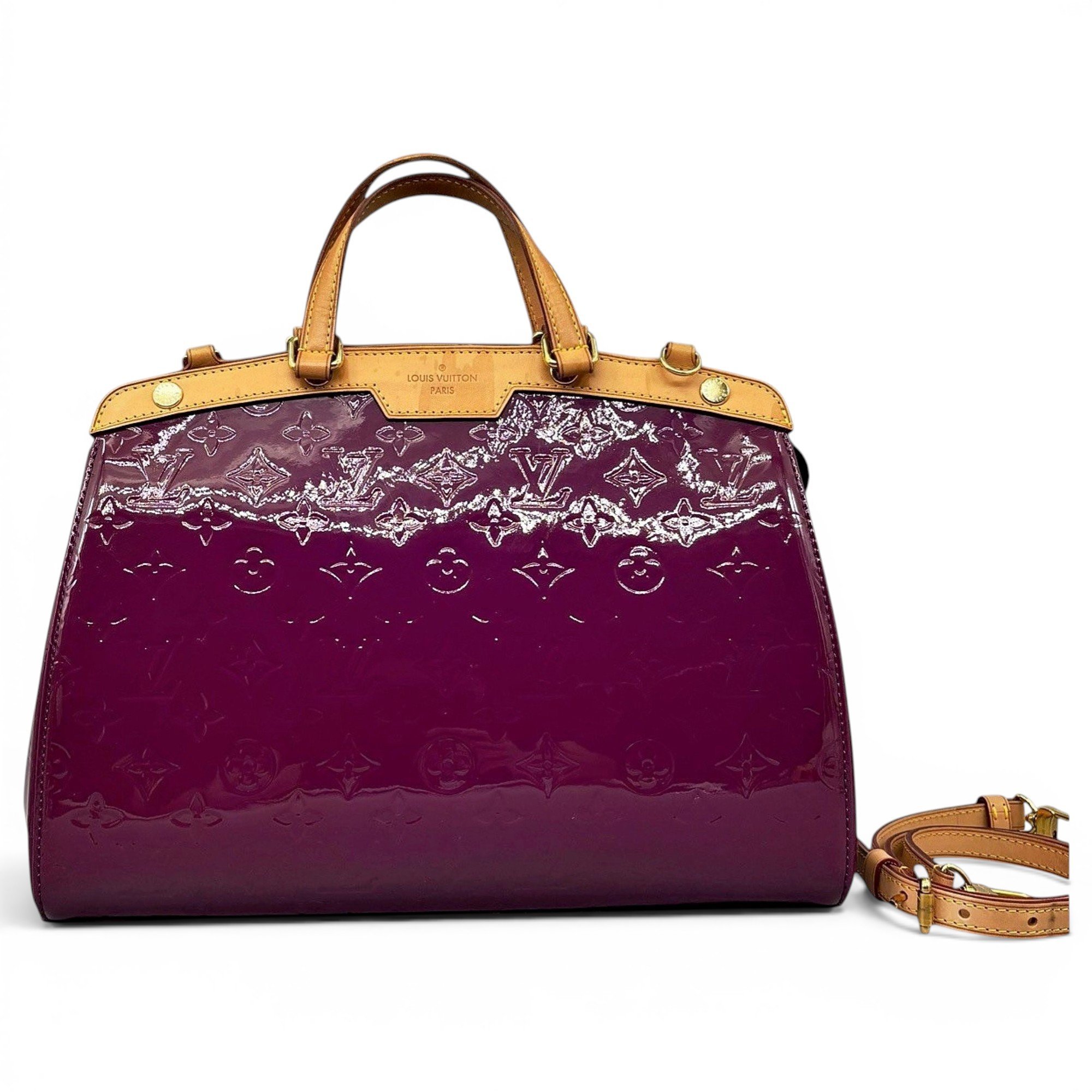 Bréa leather handbag