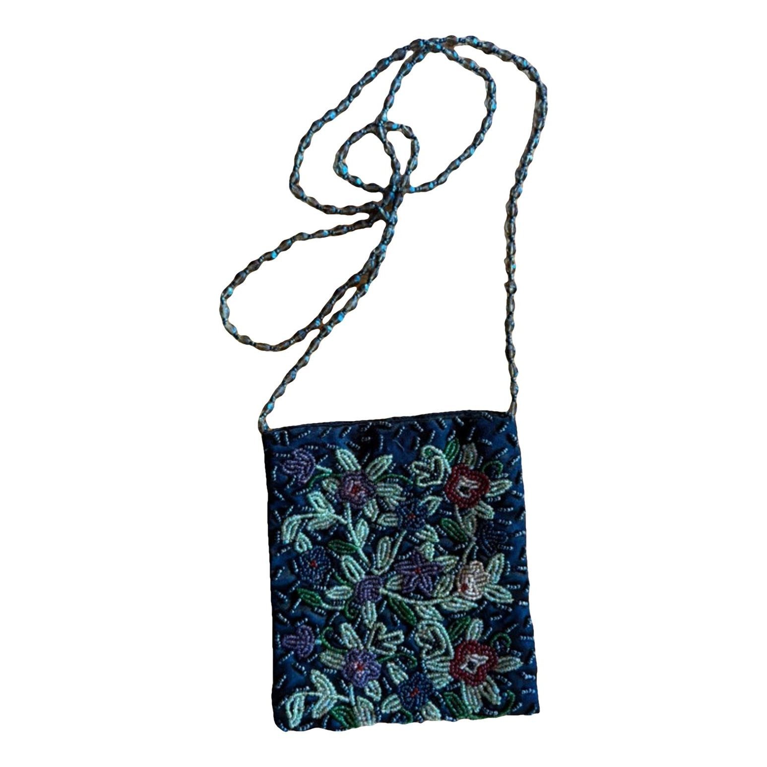 Glitter clutch bag