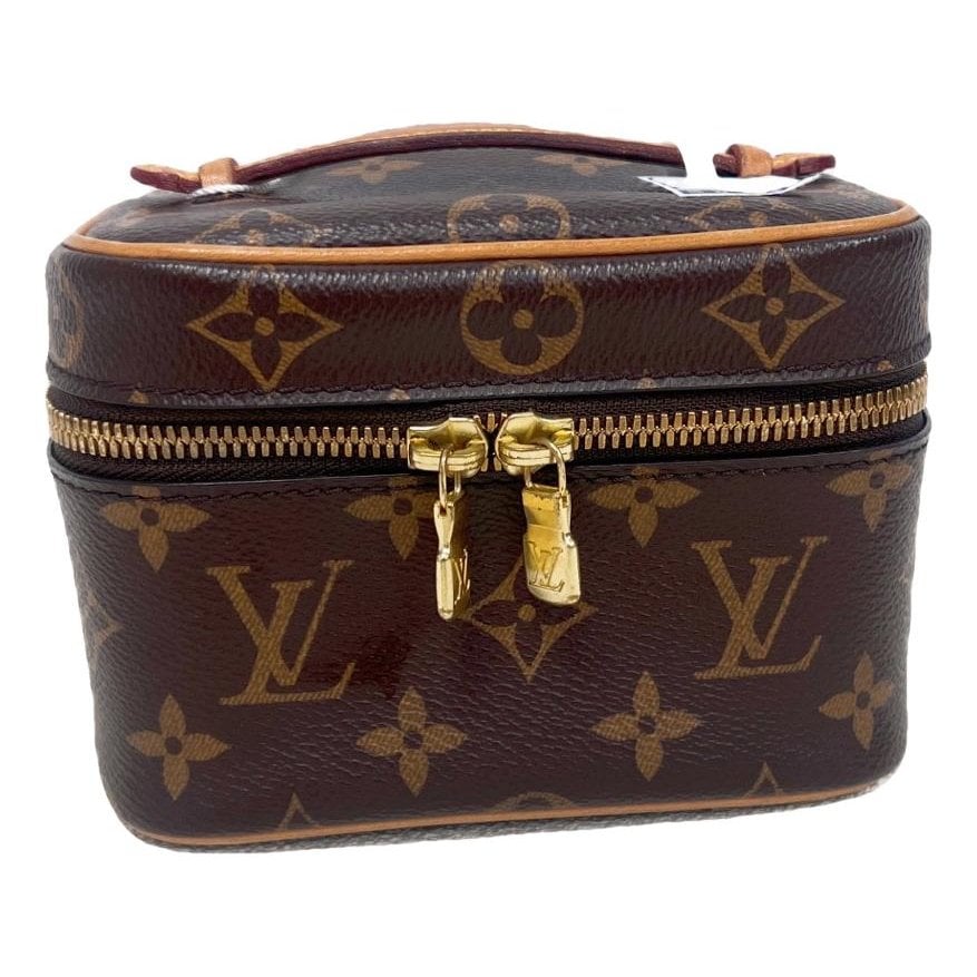 Vanity leather handbag