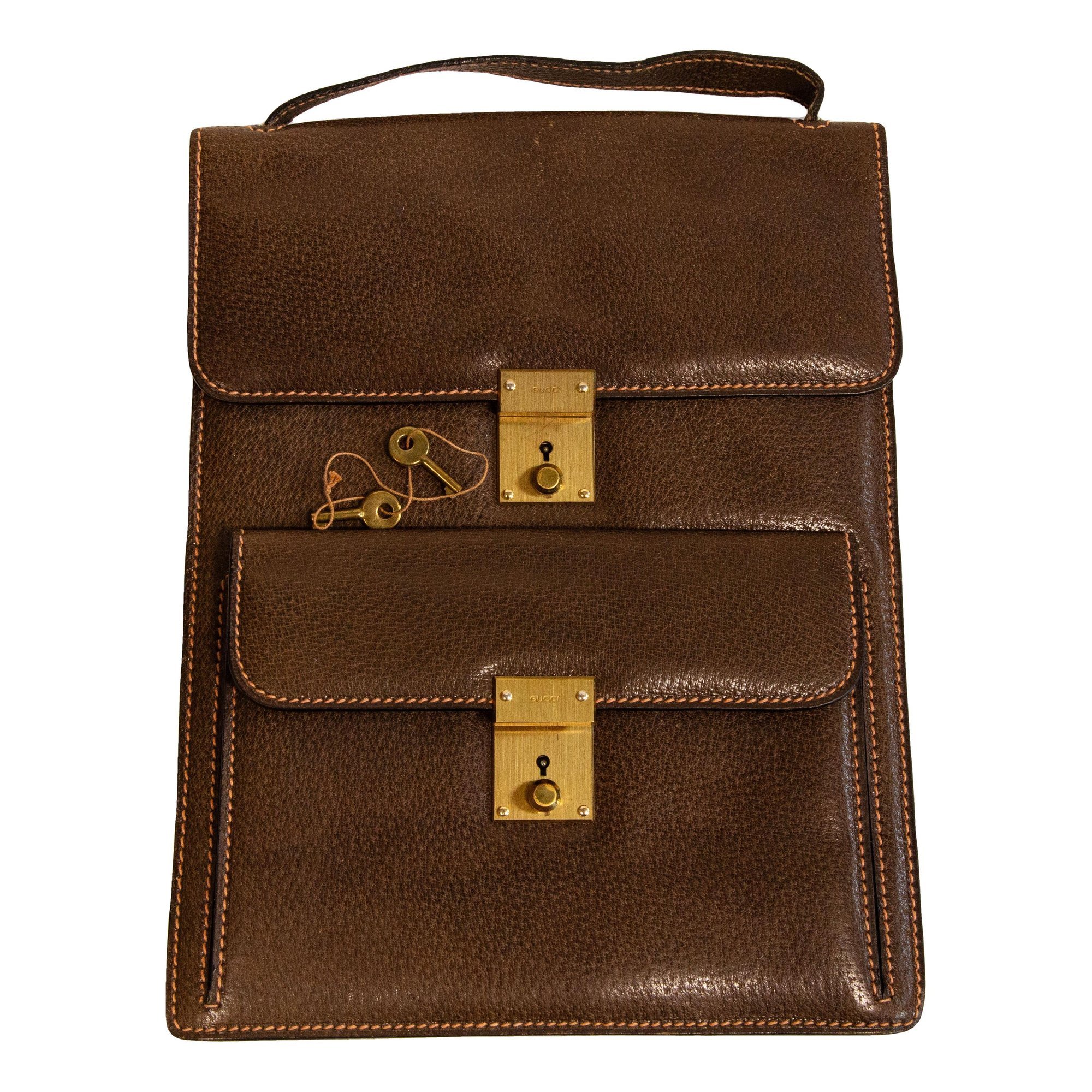 Leather handbag